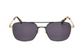 Sandro stainless steel Sunglasses for man in black