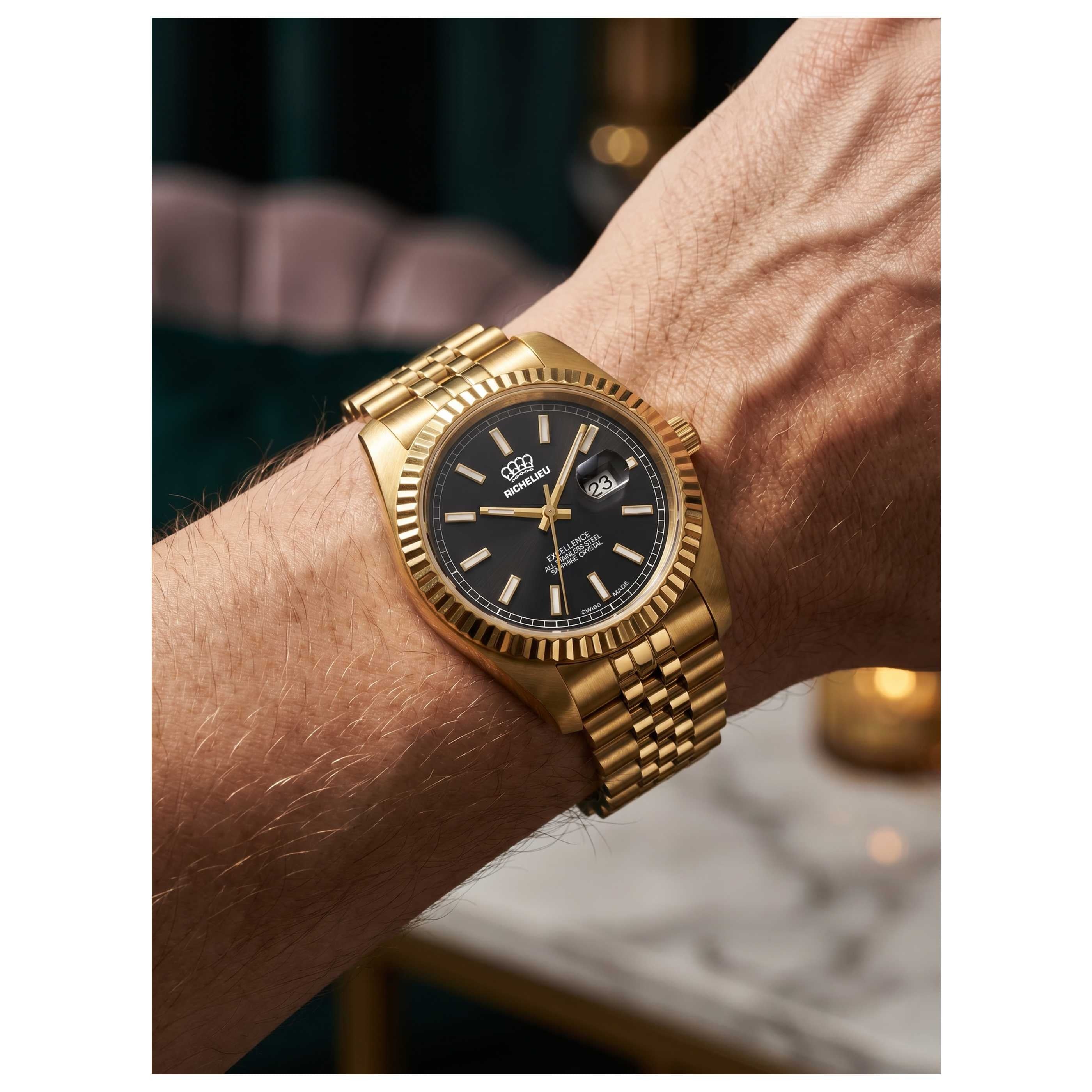 Richelieu Classic Unisex Watch MRI-25RA38-85-941