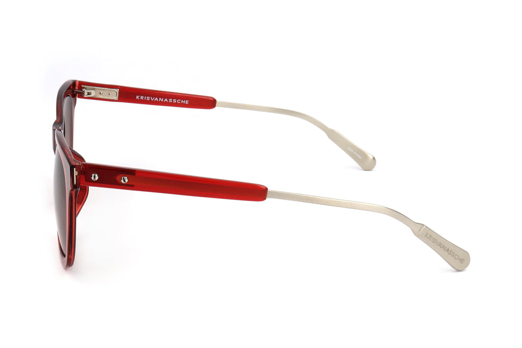 Kris Van Assche by Linda Farrow Men's Stainless steel Sunglasses