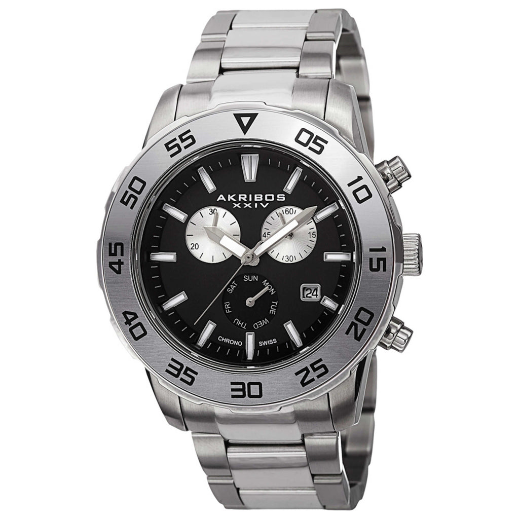 Akribos Xxiv Men's Watch AK669SSB