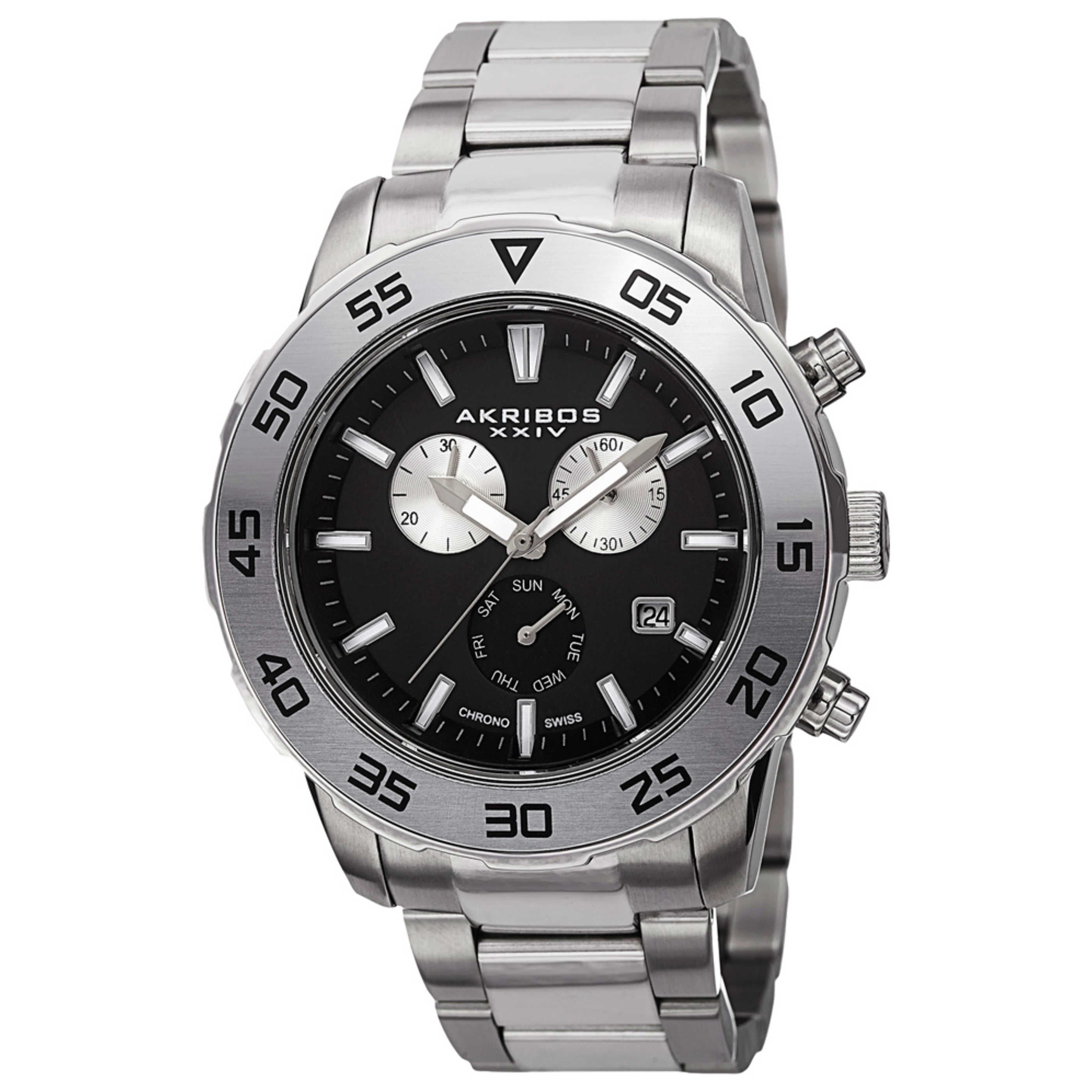 Akribos Xxiv Men's Watch AK669SSB