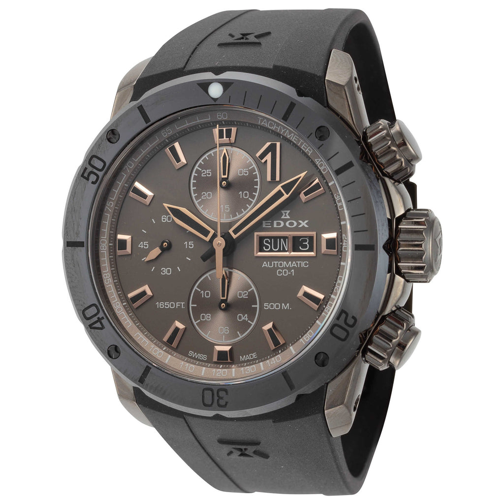 Edox CO-1 Men's Watch 01128-37GNRCA-GNR