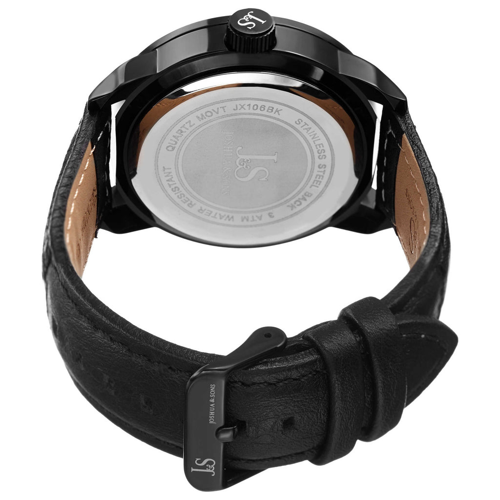 Joshua & Sons Men's Watch JX106BK