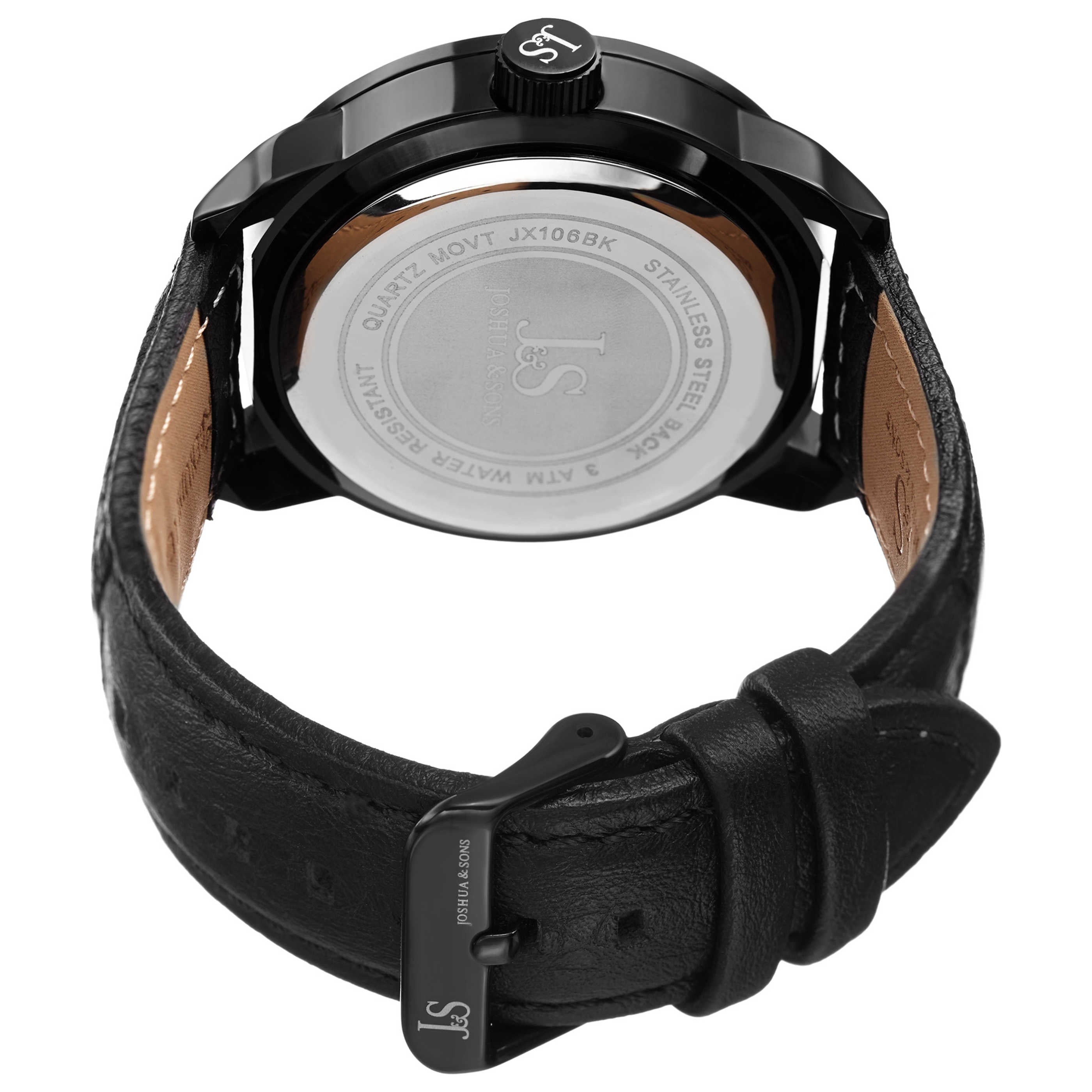 Joshua & Sons Men's Watch JX106BK