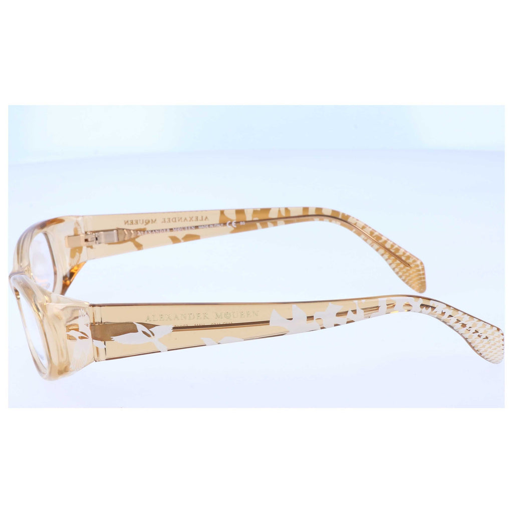 Alexander McQueen Women's Eyeglasses AMQ-4150-HAM-53