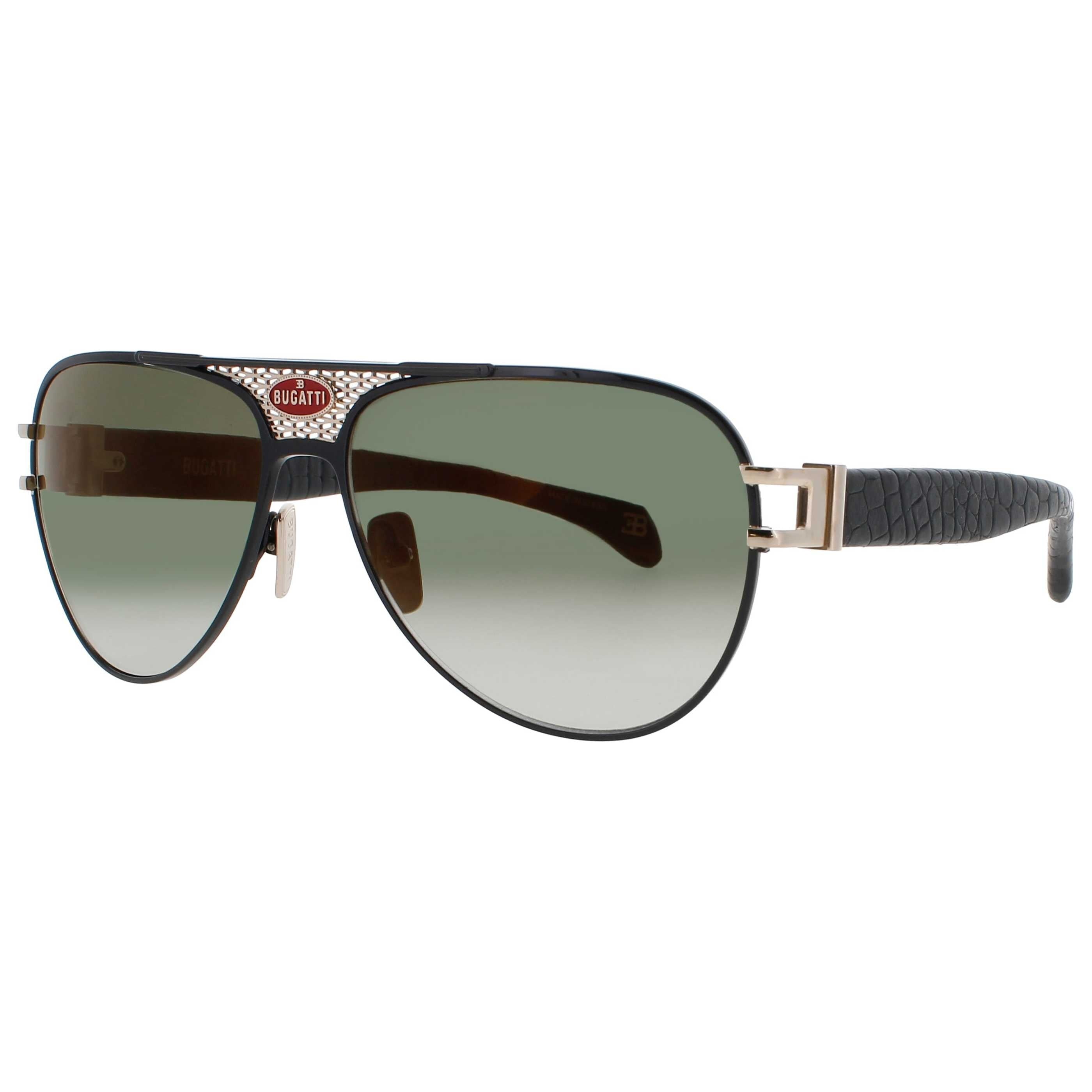 Bugatti Men's Sunglasses BUGATTI-11-BK-WG