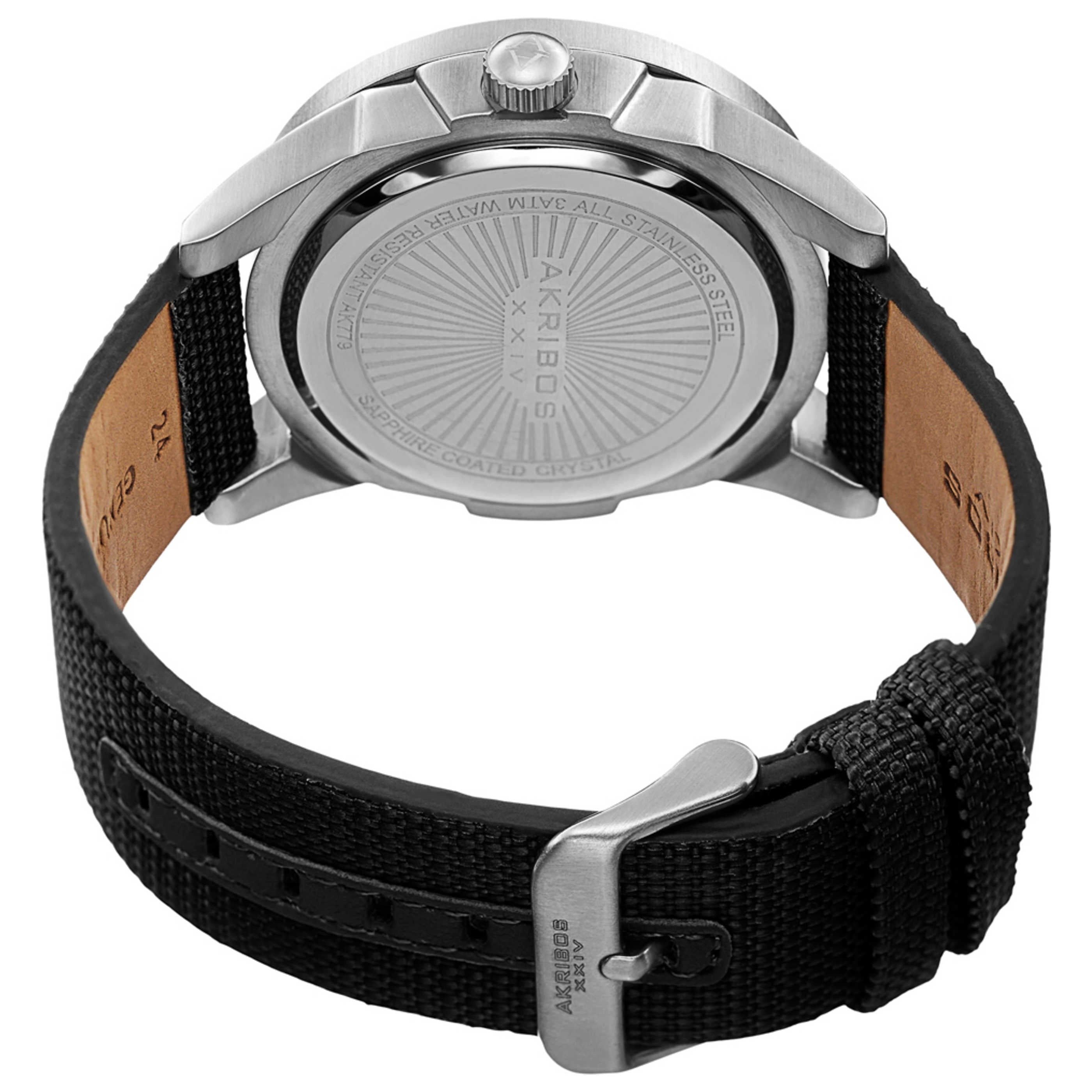 Akribos Xxiv Men's Watch AK779SSB