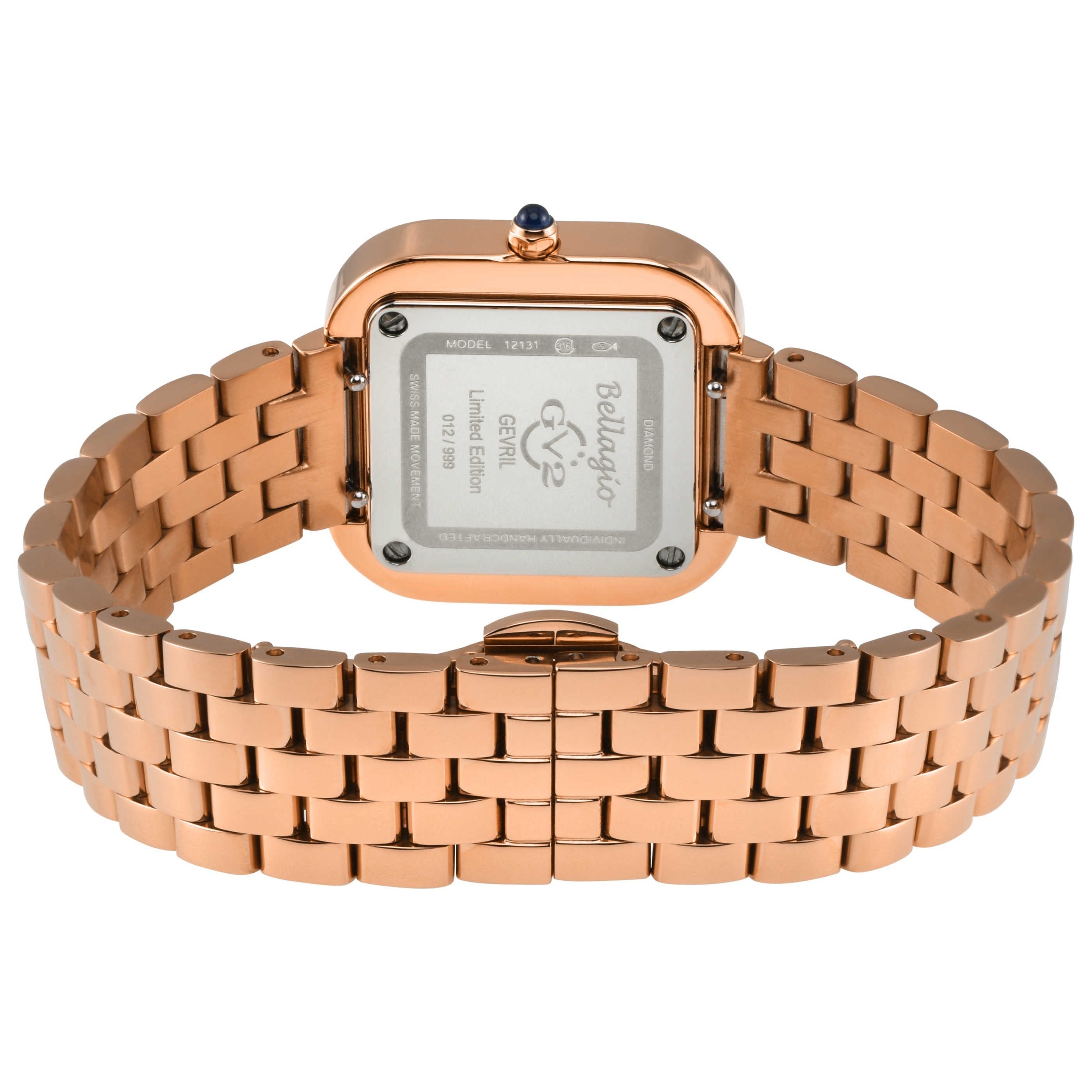 GV2 by Gevril Bellagio Women's Watch 12131B