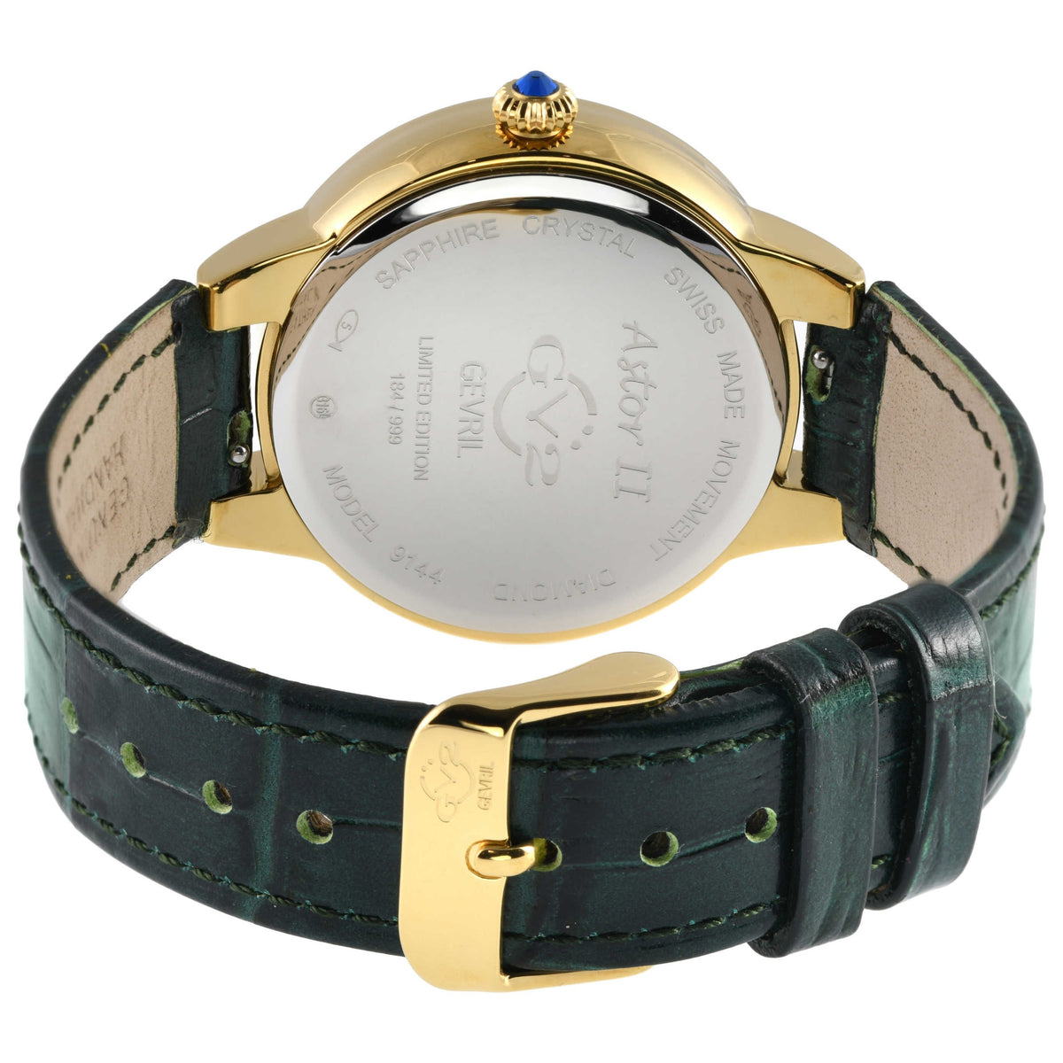 GV2 by Gevril Astor II Women's Watch 9144-L6