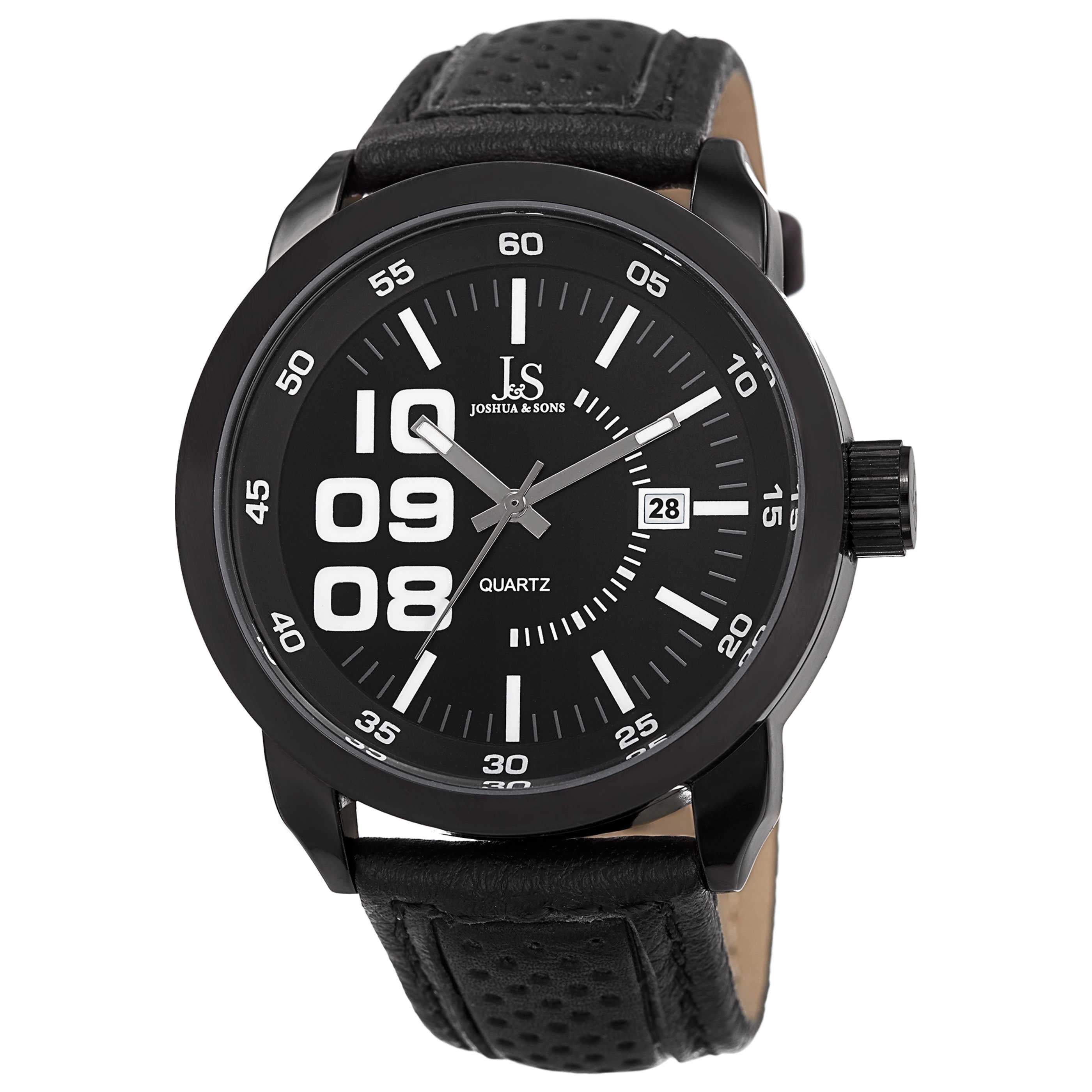 Joshua & Sons Men's Watch JX106BK