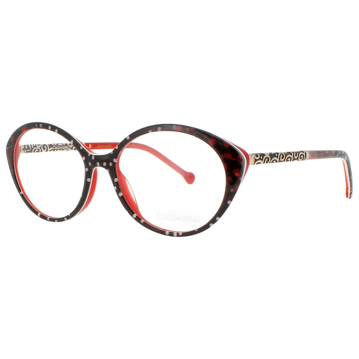 Coco Song Women's Eyeglasses CS-RUNNING-JEANS-CV253-01-09