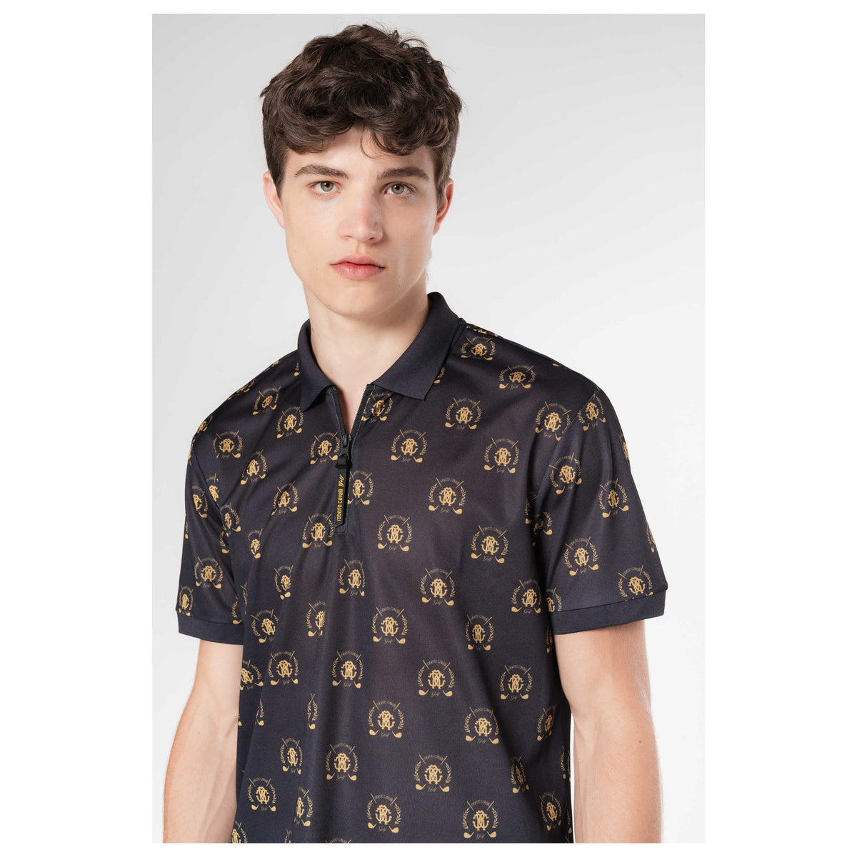Roberto Cavalli Golf Men's Ergonomic Polo