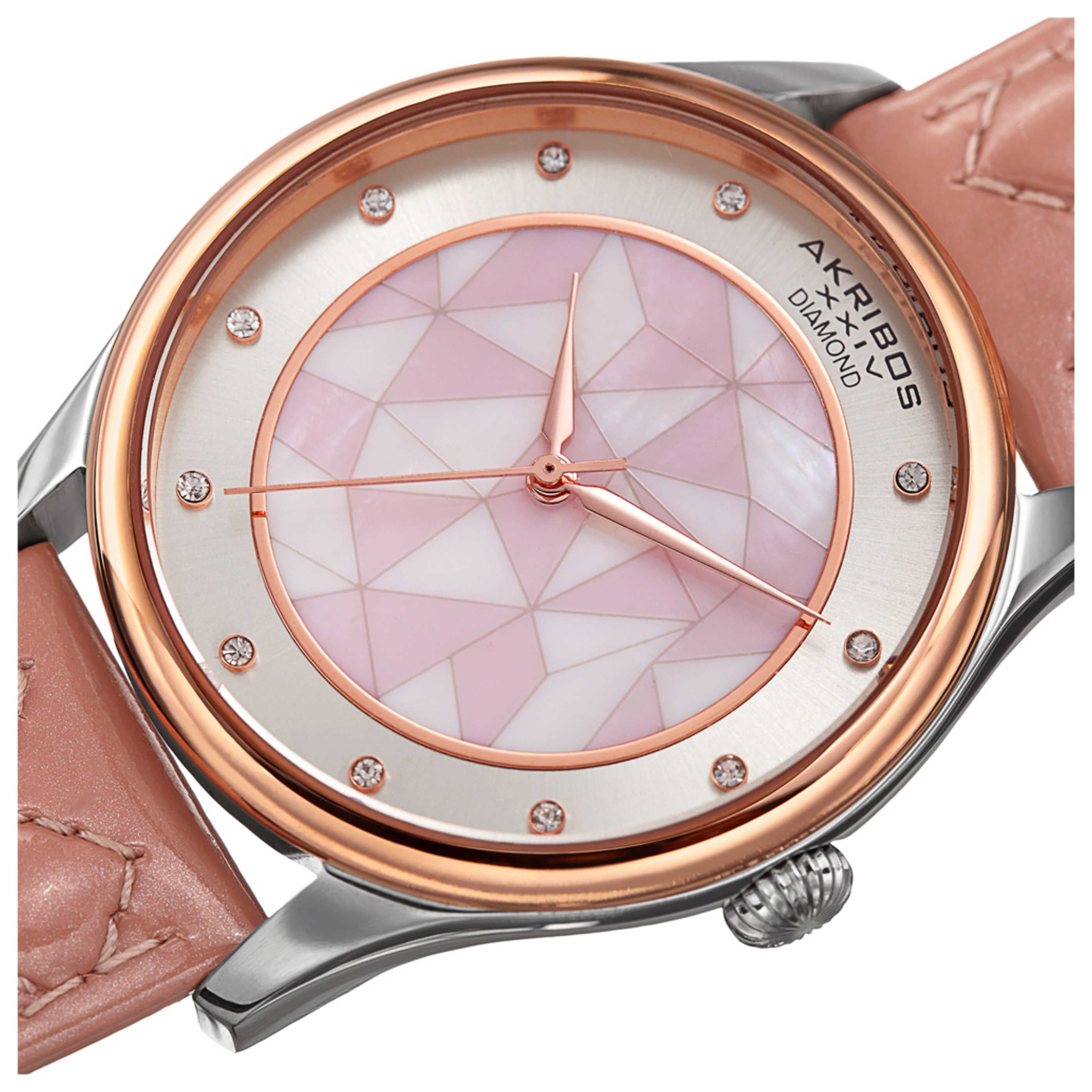 Akribos Xxiv Women's Watch AK925RGPK