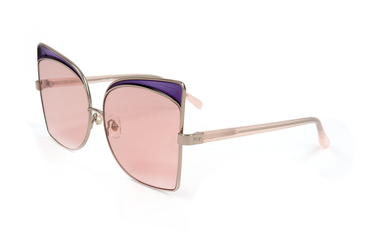 No 21 by Linda Farrow Women's Stainless steel Sunglasses