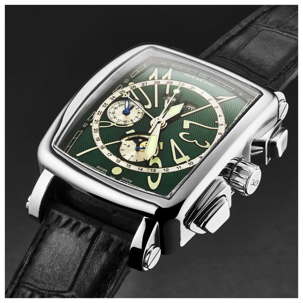 DeLaCour Men's Watch WAST1026-GRN