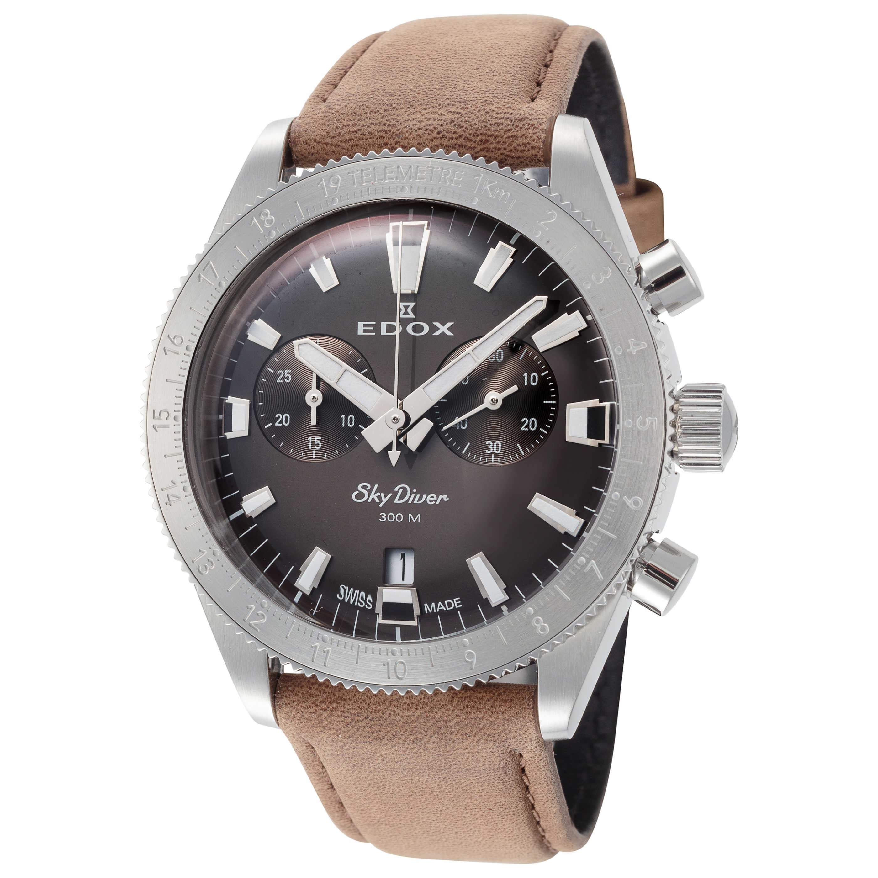 Edox SkyDiver Men's Watch 10116-3-GRIDN