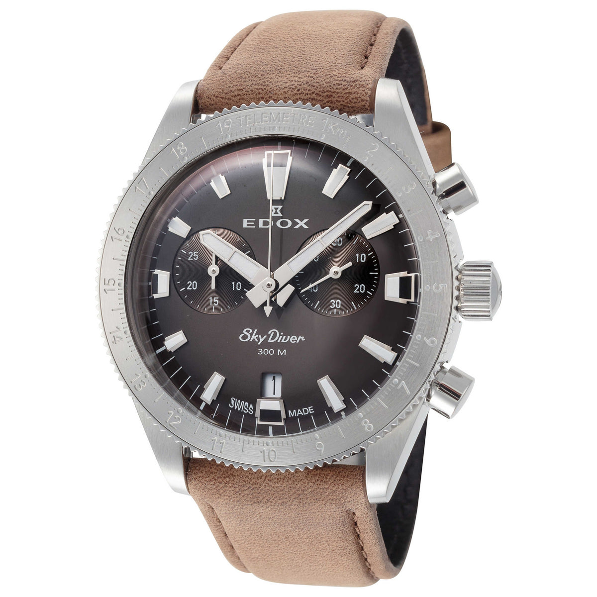 Edox SkyDiver Men's Watch 10116-3-GRIDN