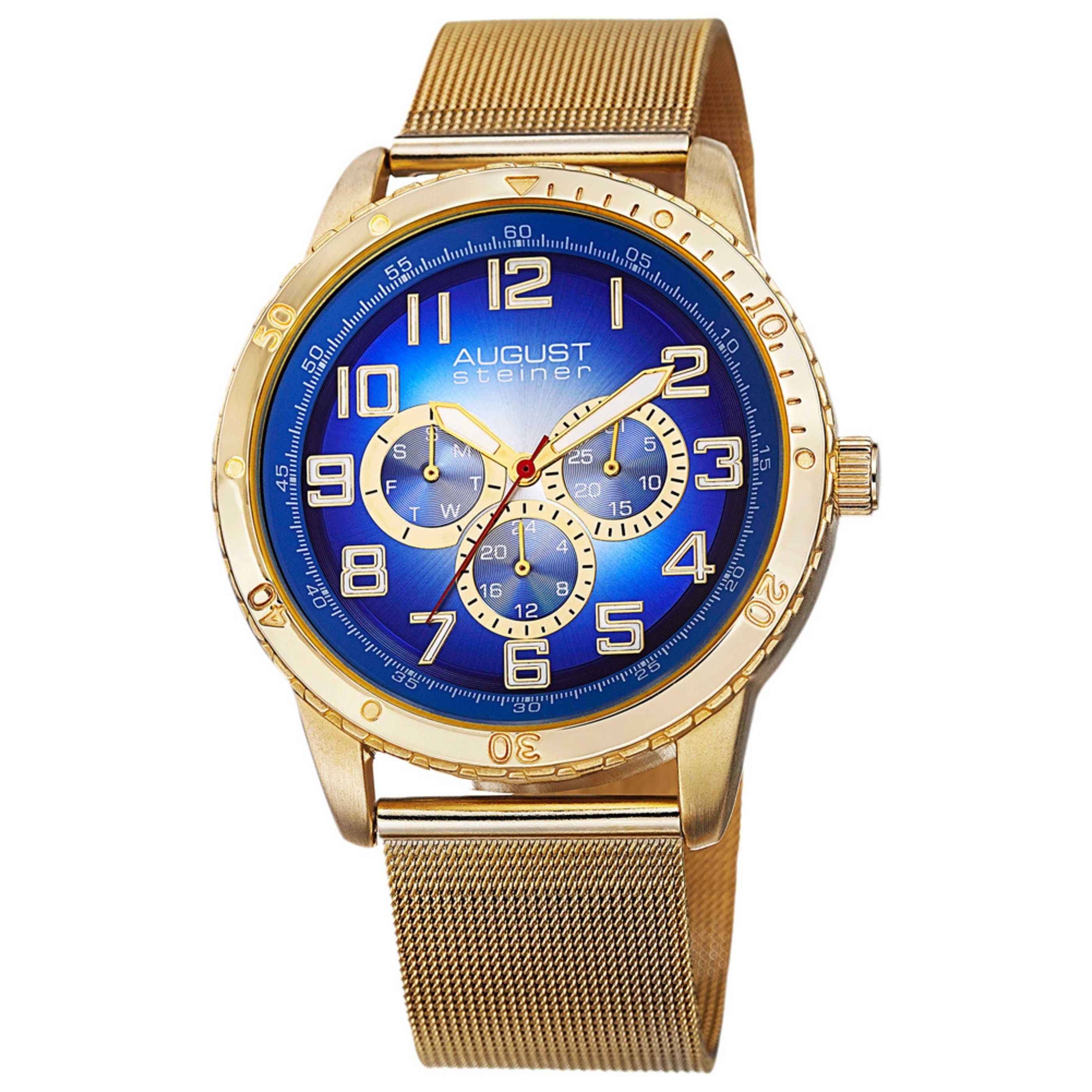 August Steiner Men's Watch AS8115YG