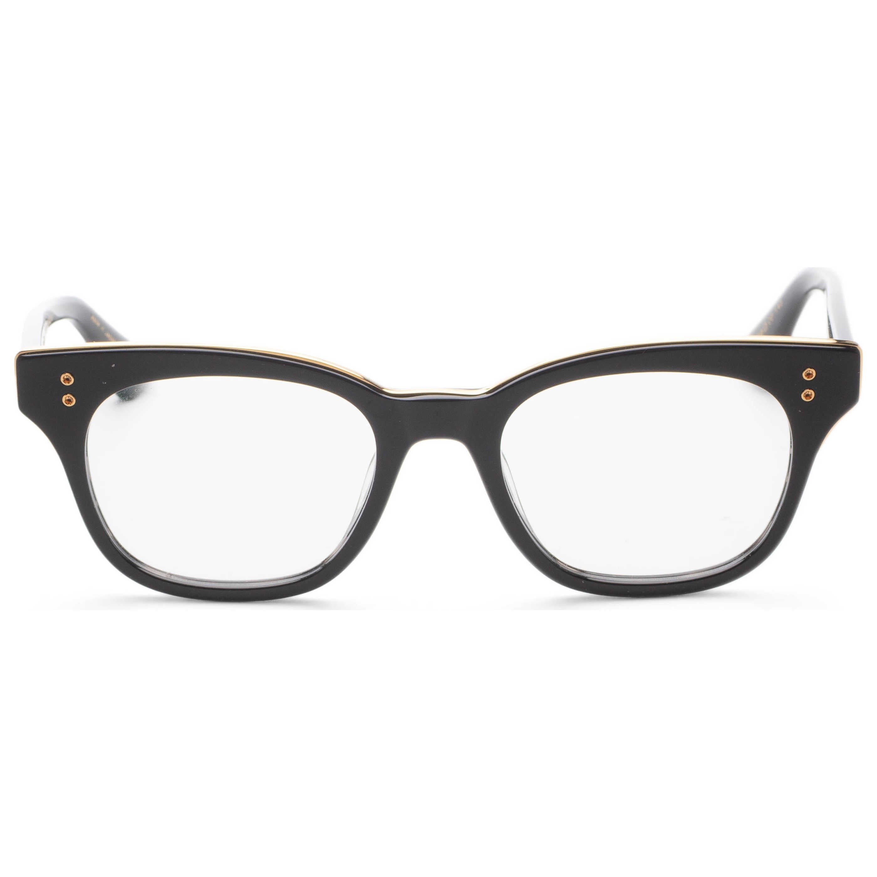 Dita Rhythm Men's Eyeglasses DRX-3039-A-BLK-GLD-50-Z