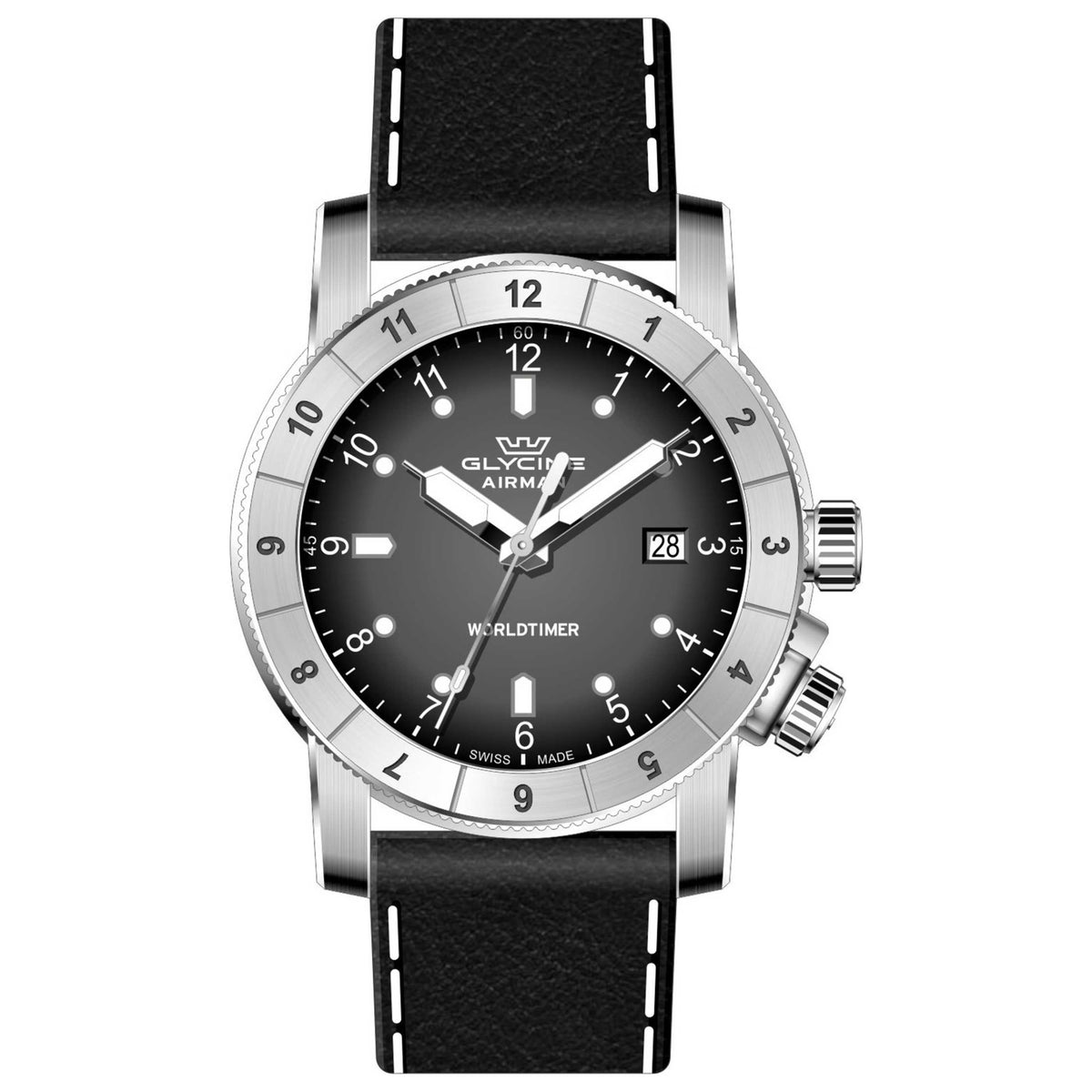 Glycine Airman Worldtimer Men's Watch GL1023