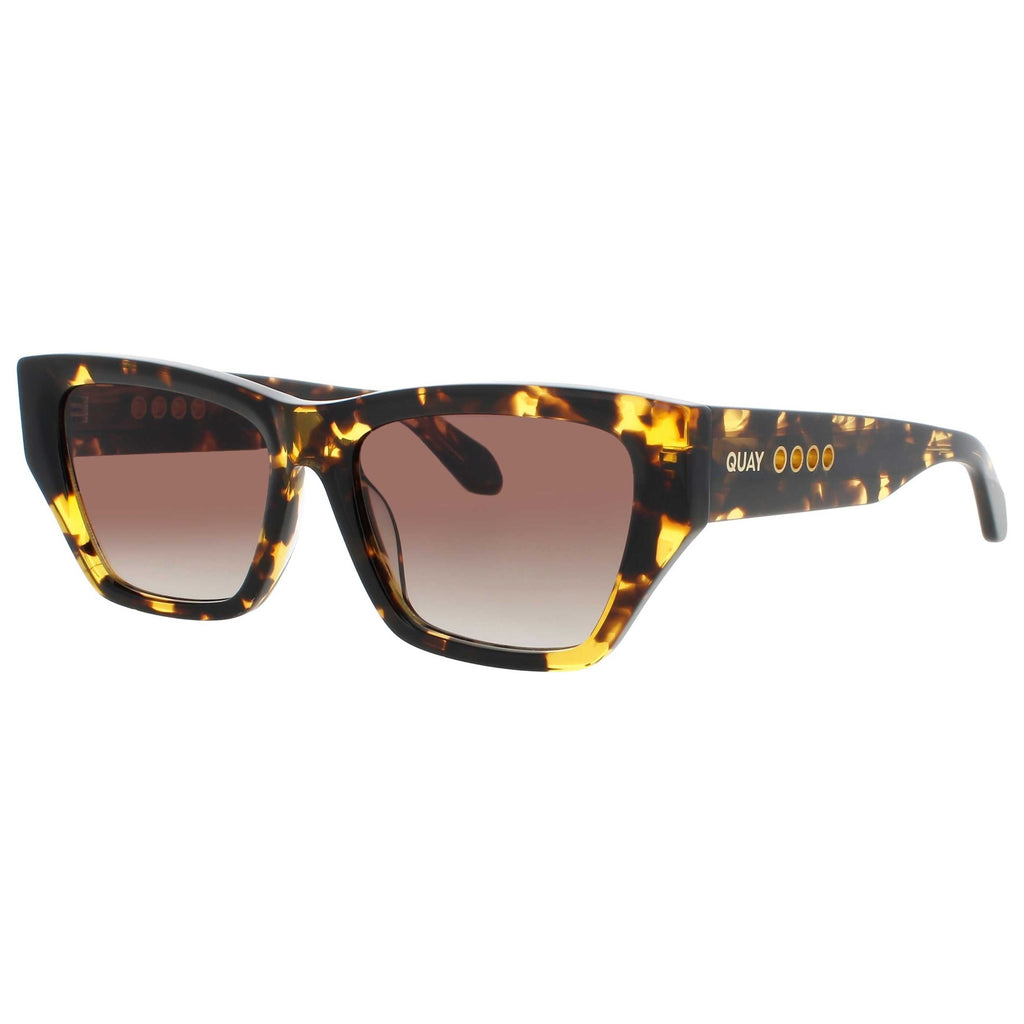 Quay Women's Sunglasses QUAY-NO-NS-2557-TRTYLW-BRN