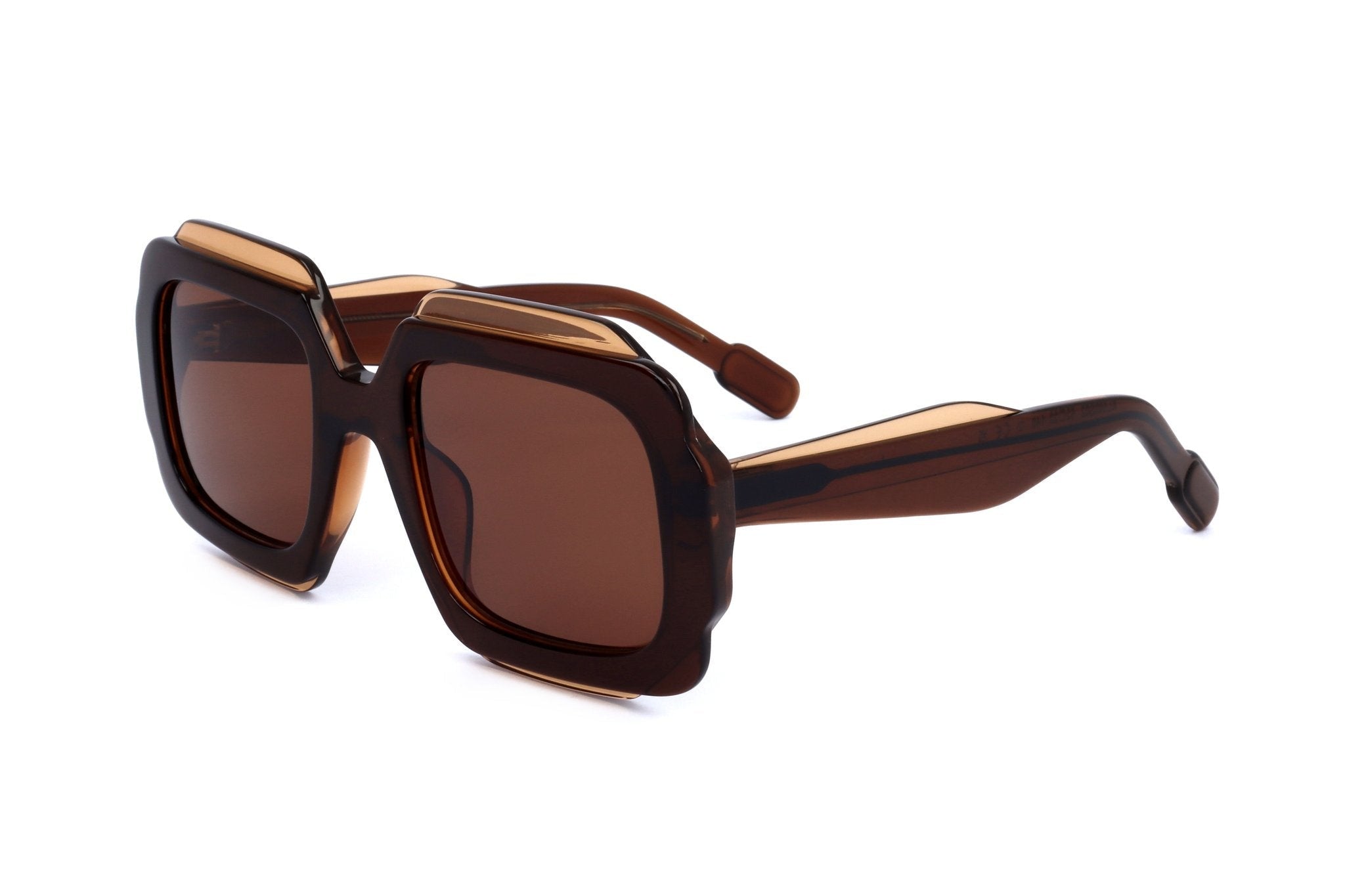 Kartell Unisex Acetate Sunglasses