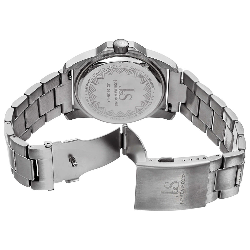 Joshua & Sons Men's Watch JX108GN-BX