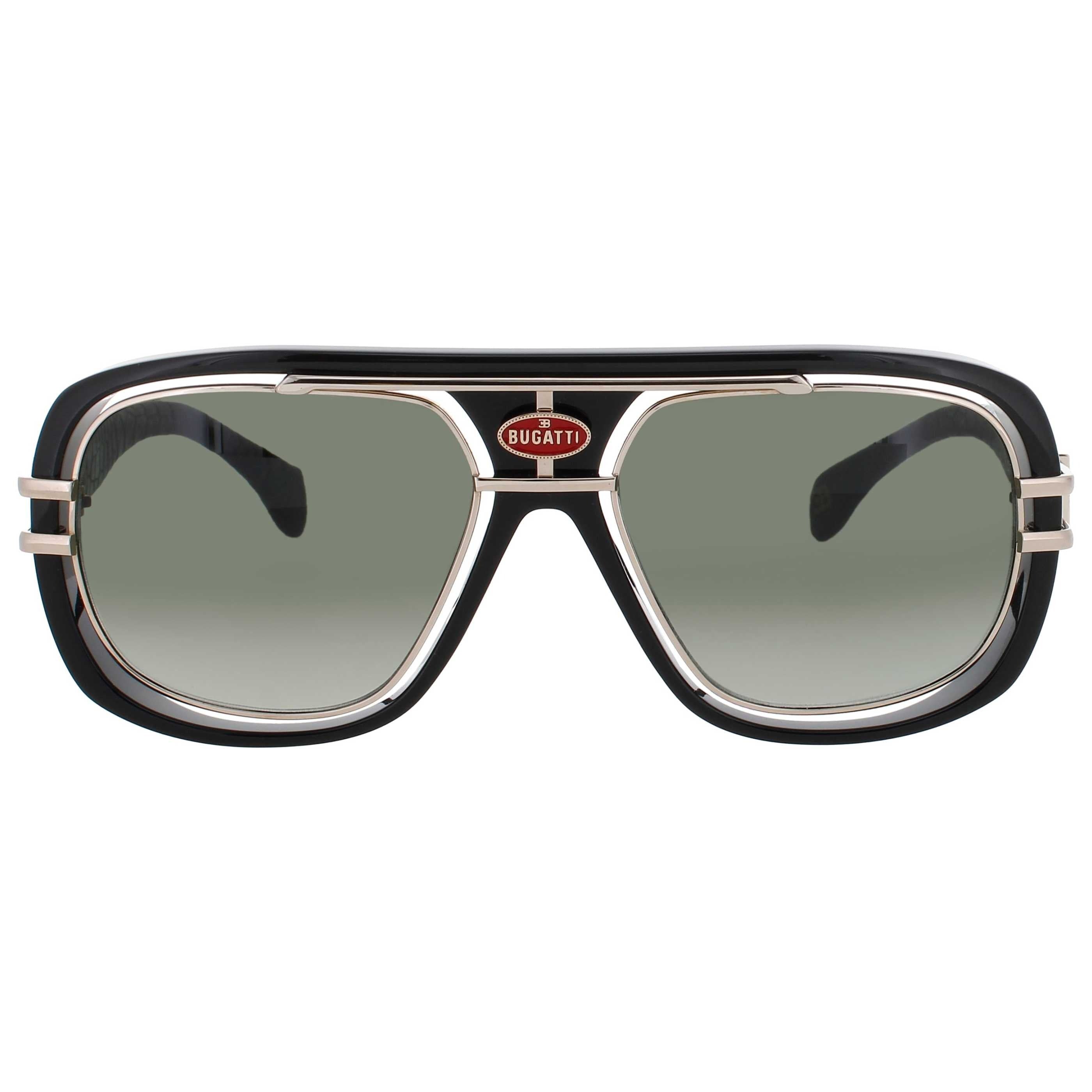 Bugatti Men's Sunglasses BUGATTI-07-BK-WG