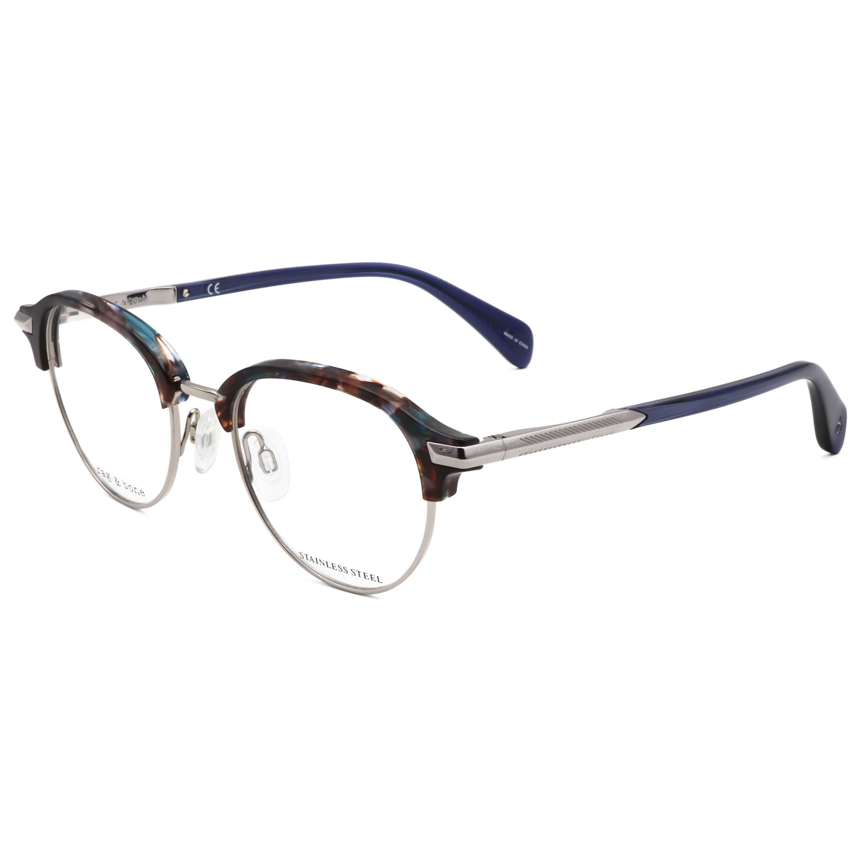 Rag & Bone Men's Eyeglasses RNB8004-JBW-48