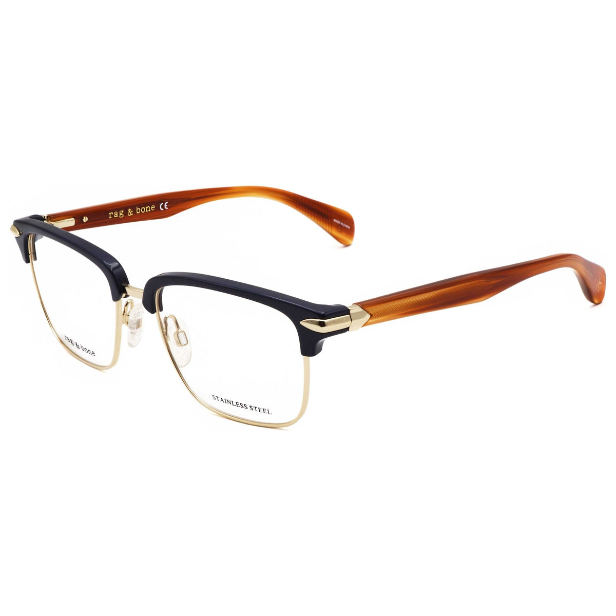 Rag & Bone Men's Eyeglasses RNB7038-G-S9W-53