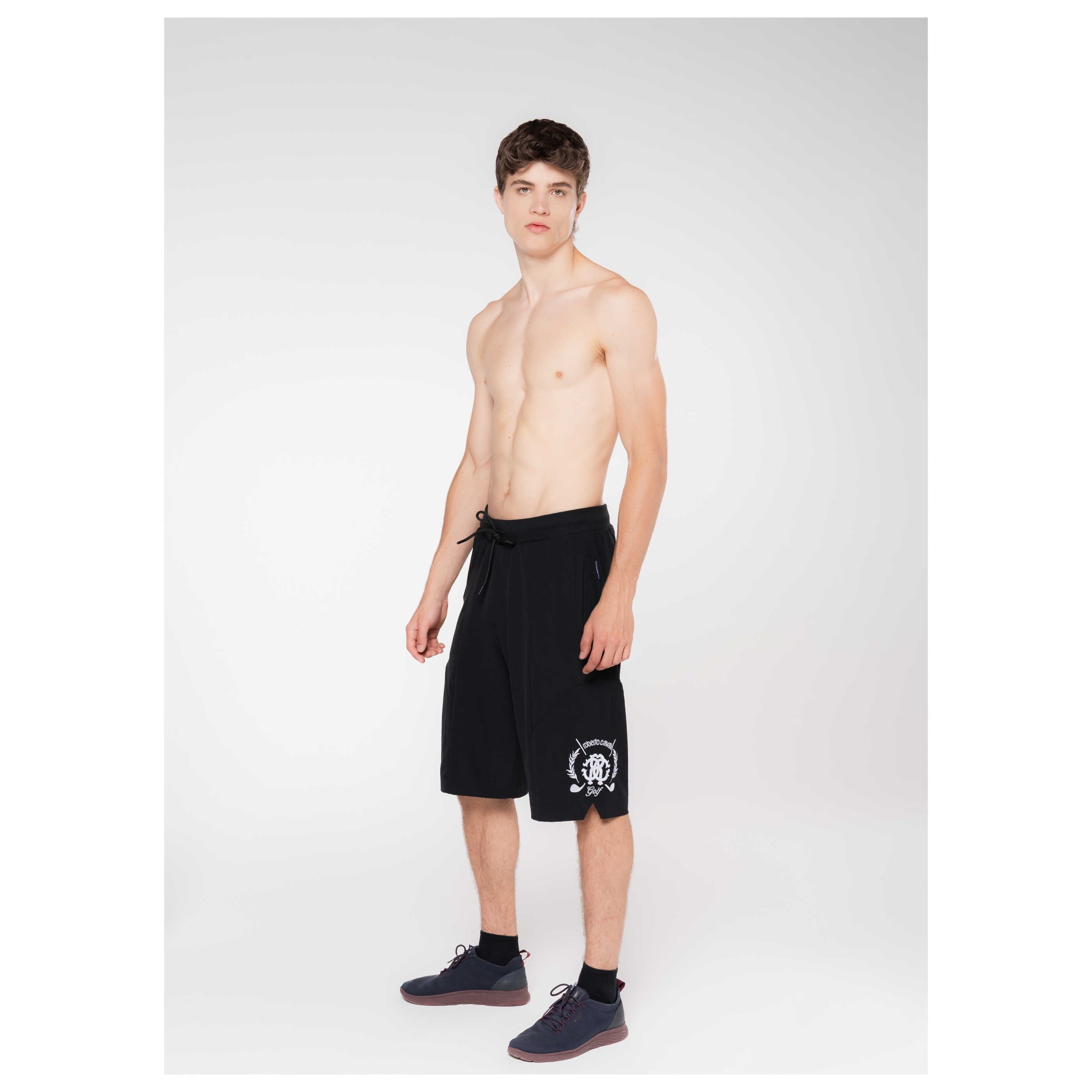 Roberto Cavalli Golf Men's Technical Ergonomic Shorts