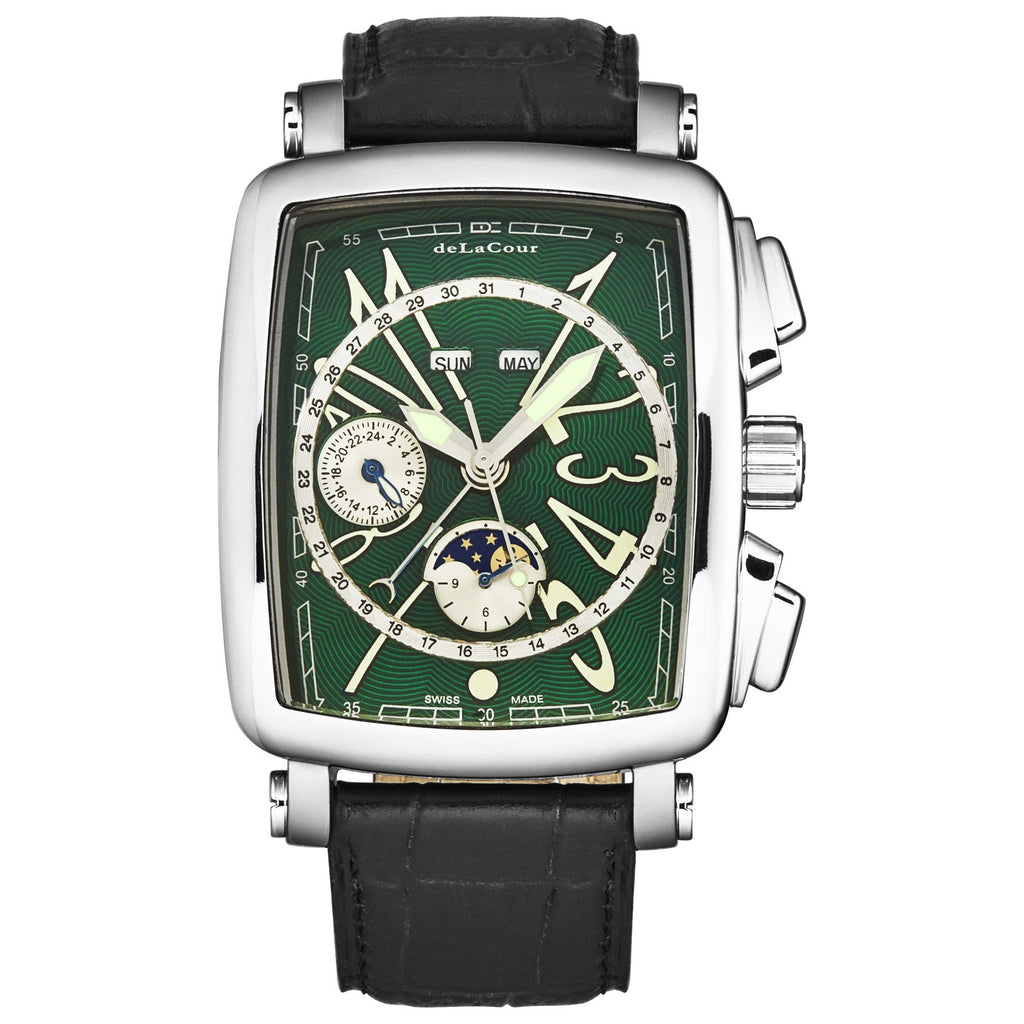 DeLaCour Men's Watch WAST1026-GRN