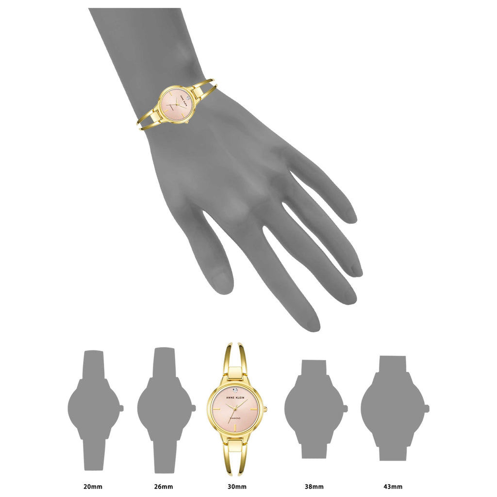 Anne Klein Women's Watch AK-2626PKGB
