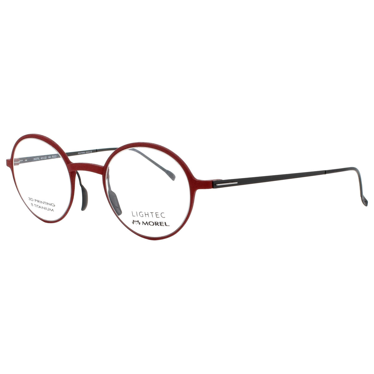 Lightec Men's Eyeglasses LIGHTEC-MOREL-30077L-RG23-45