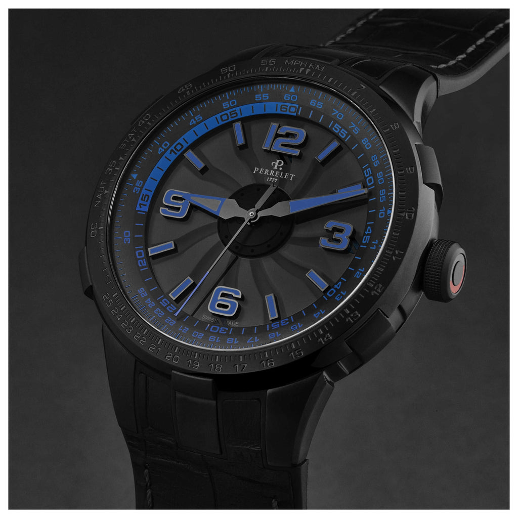 Perrelet Turbine Pilot Men's Watch A1095/2
