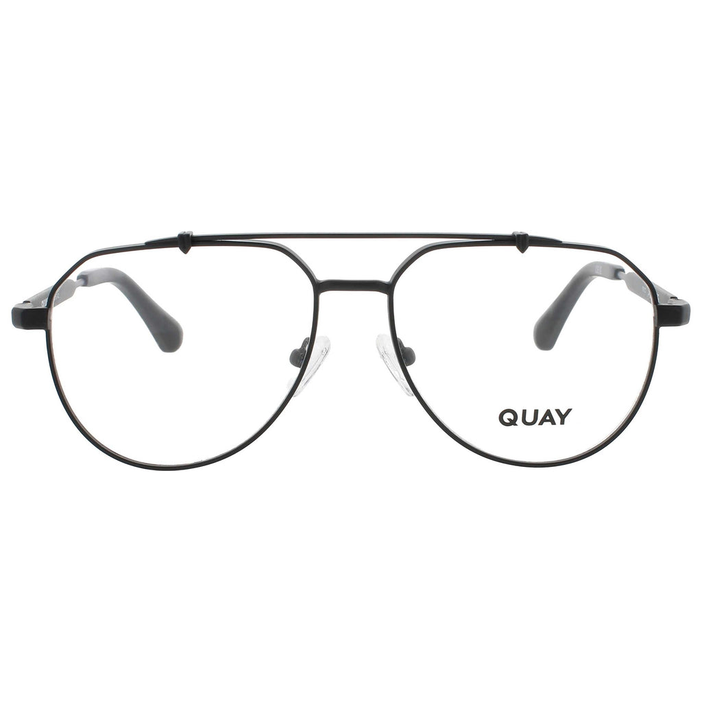 Quay Men's Eyeglasses QUAY-OG-OF-2530-MTBLK-RX