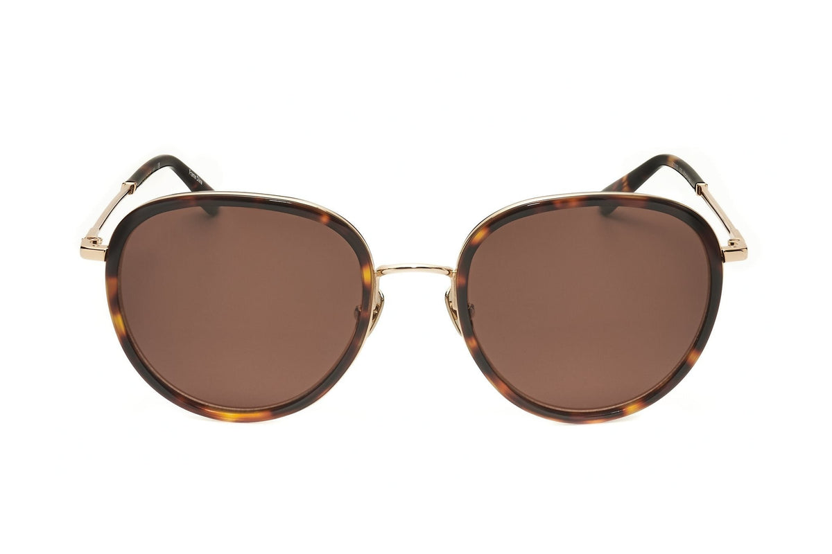 Sandro stainless steel Sunglasses for woman in havana
