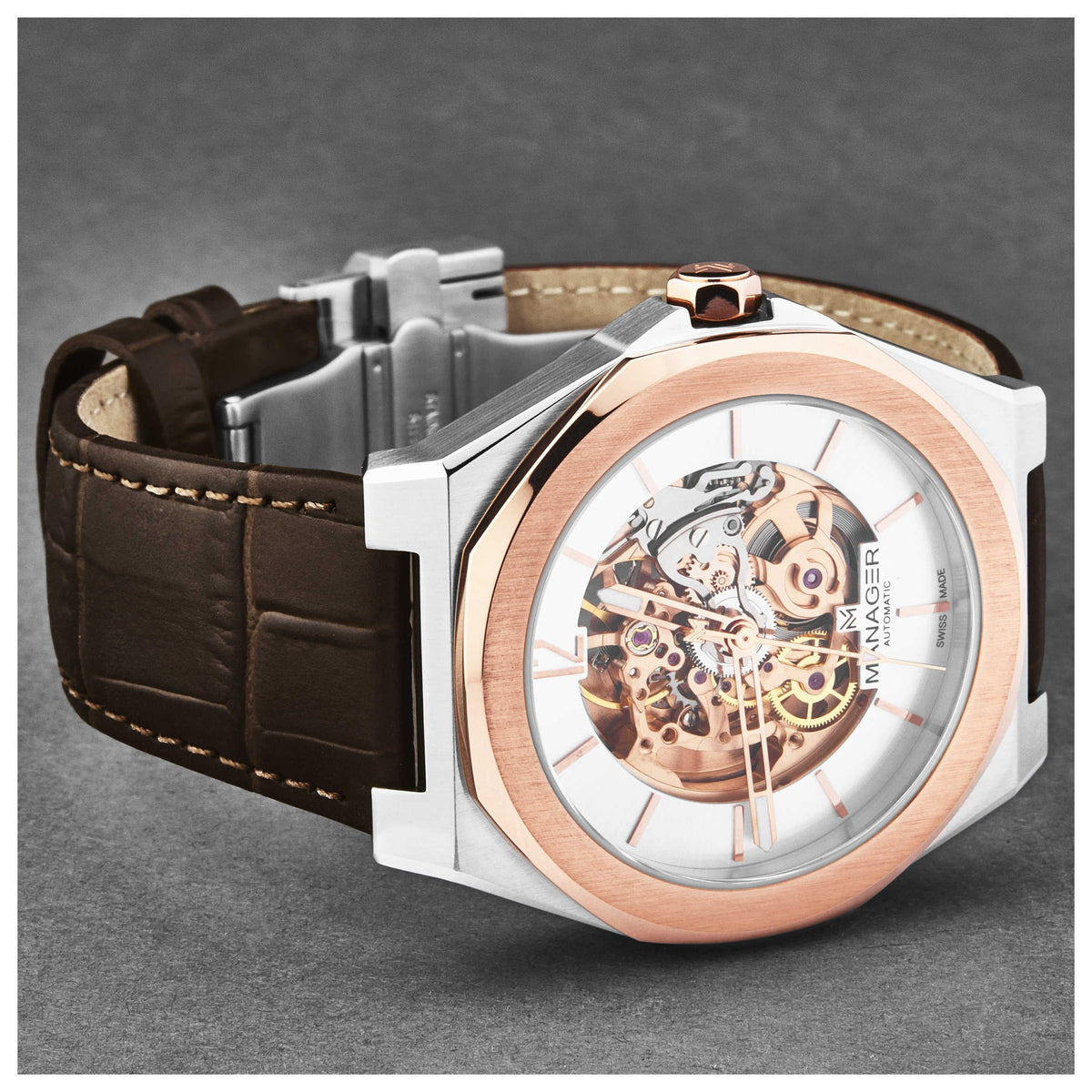 Manager Men's Watch MAN-RO-05-BL