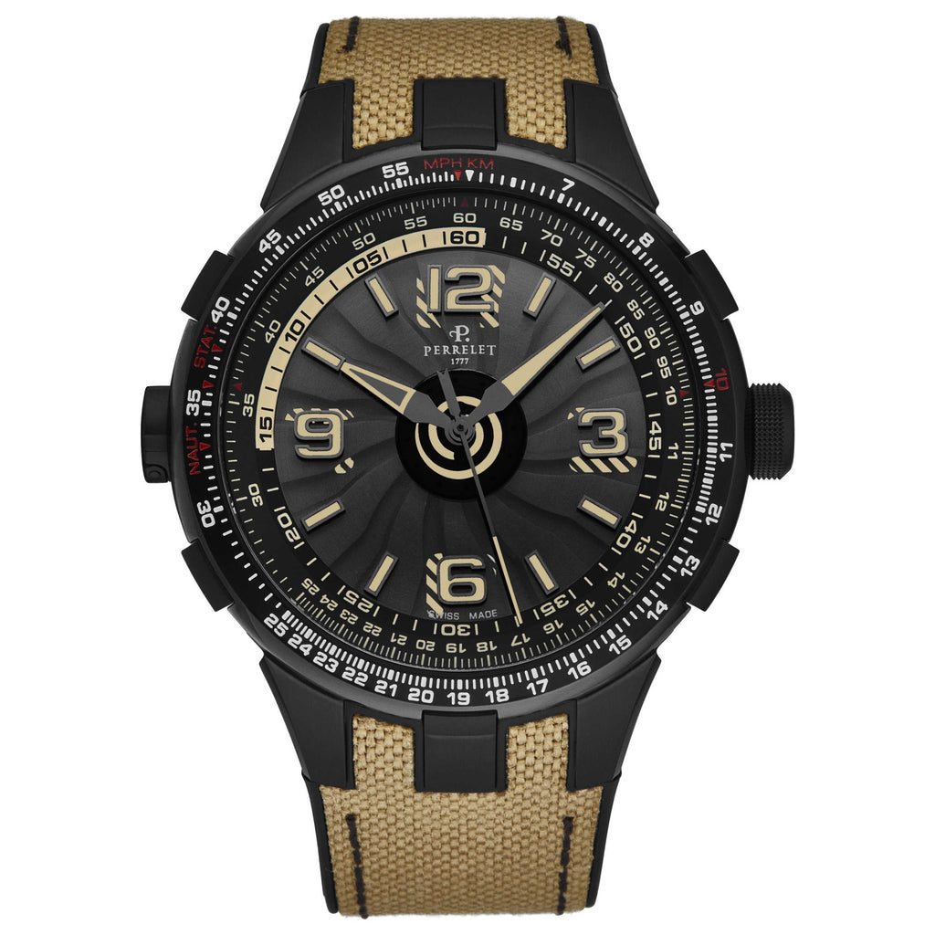 Perrelet Turbine Pilot Men's Watch A1096/1