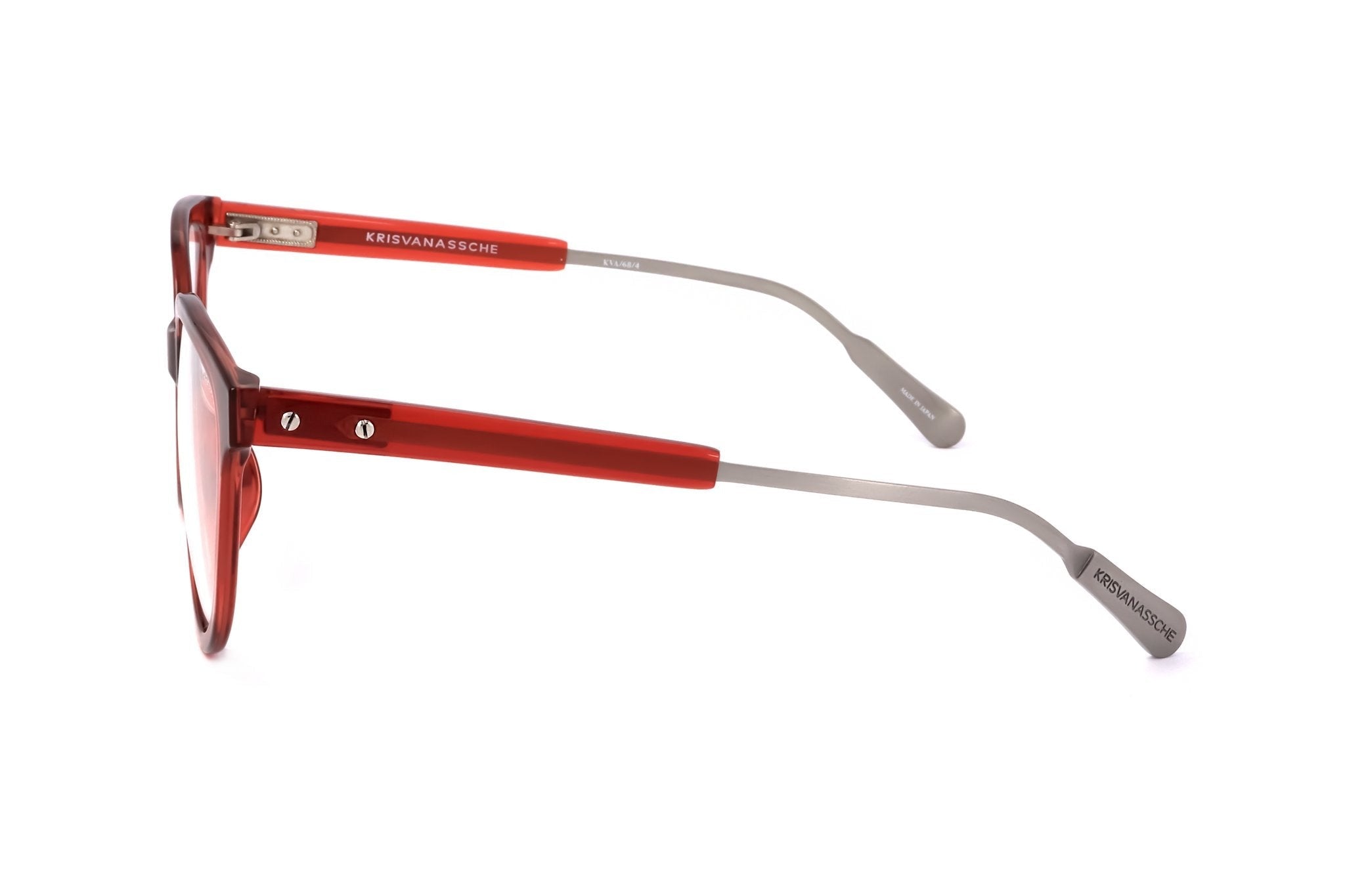 Kris Van Assche by Linda Farrow Men's Stainless steel Glasses