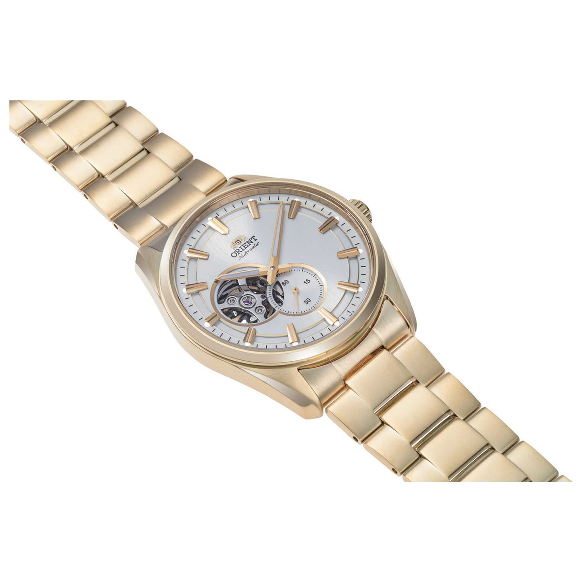 Orient Contemporary Small Seconds Semi Skeleton Men's Watch RA-AR0007S