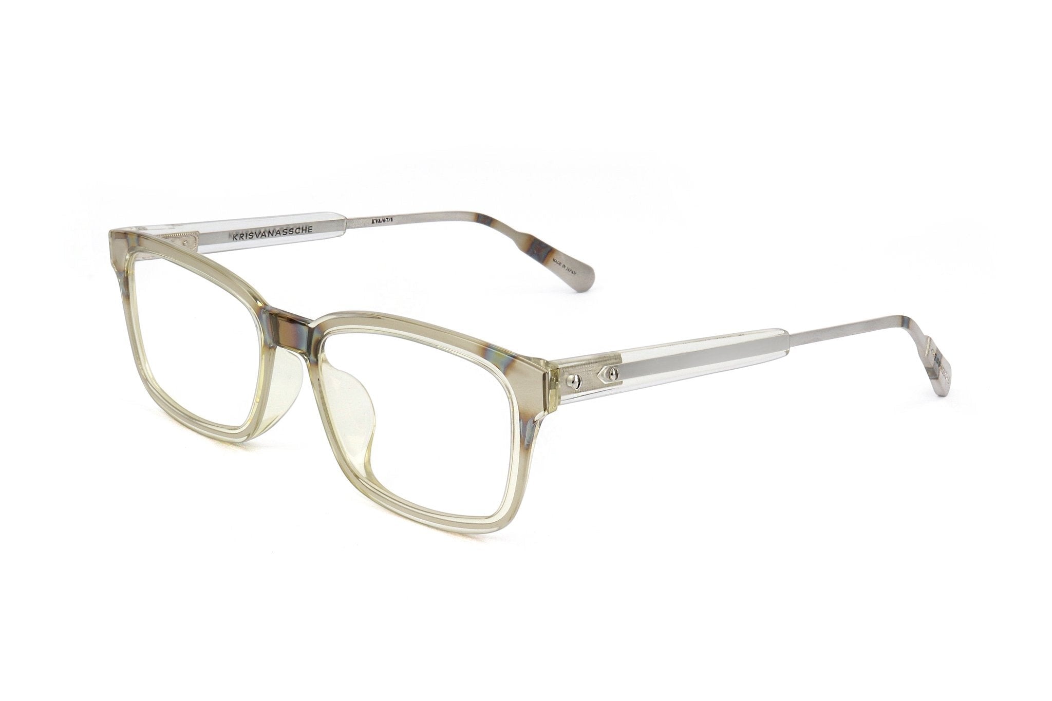 Kris Van Assche by Linda Farrow Men's Stainless steel Glasses