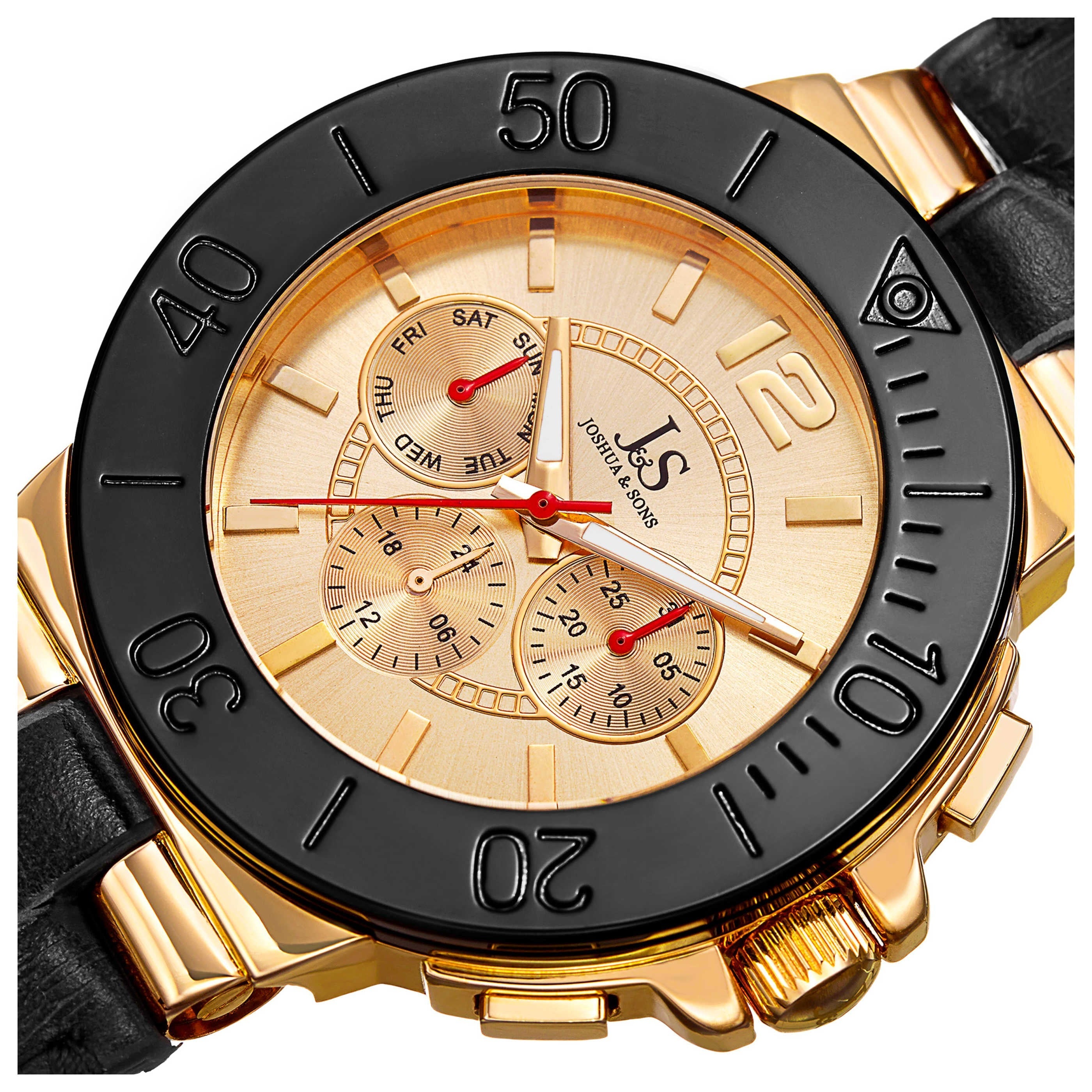 Joshua & Sons Men's Watch JS96YGB
