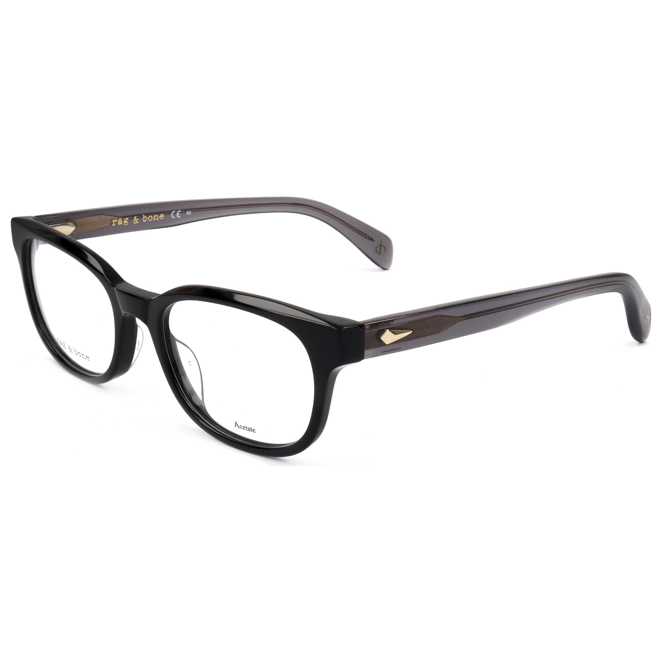 Rag & Bone Unisex Eyeglasses RNB8000-807-53
