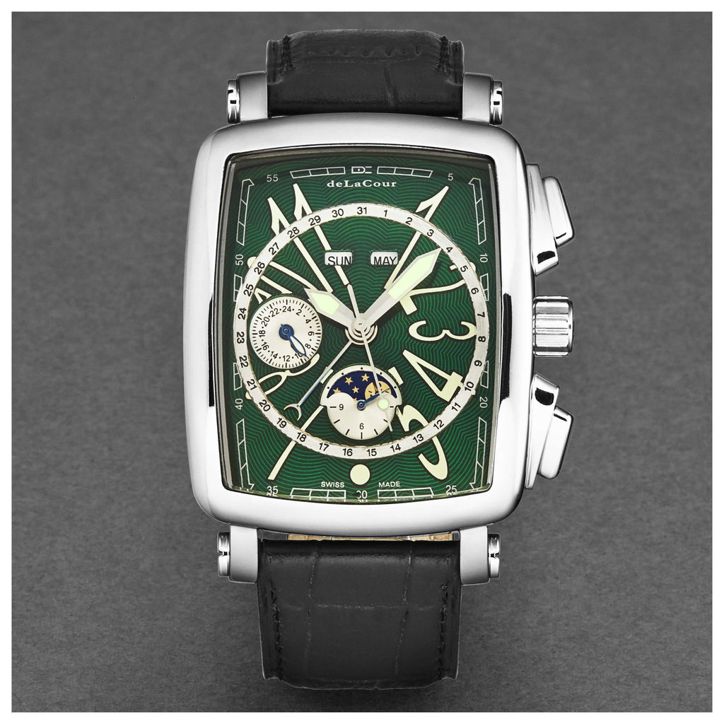DeLaCour Men's Watch WAST1026-GRN
