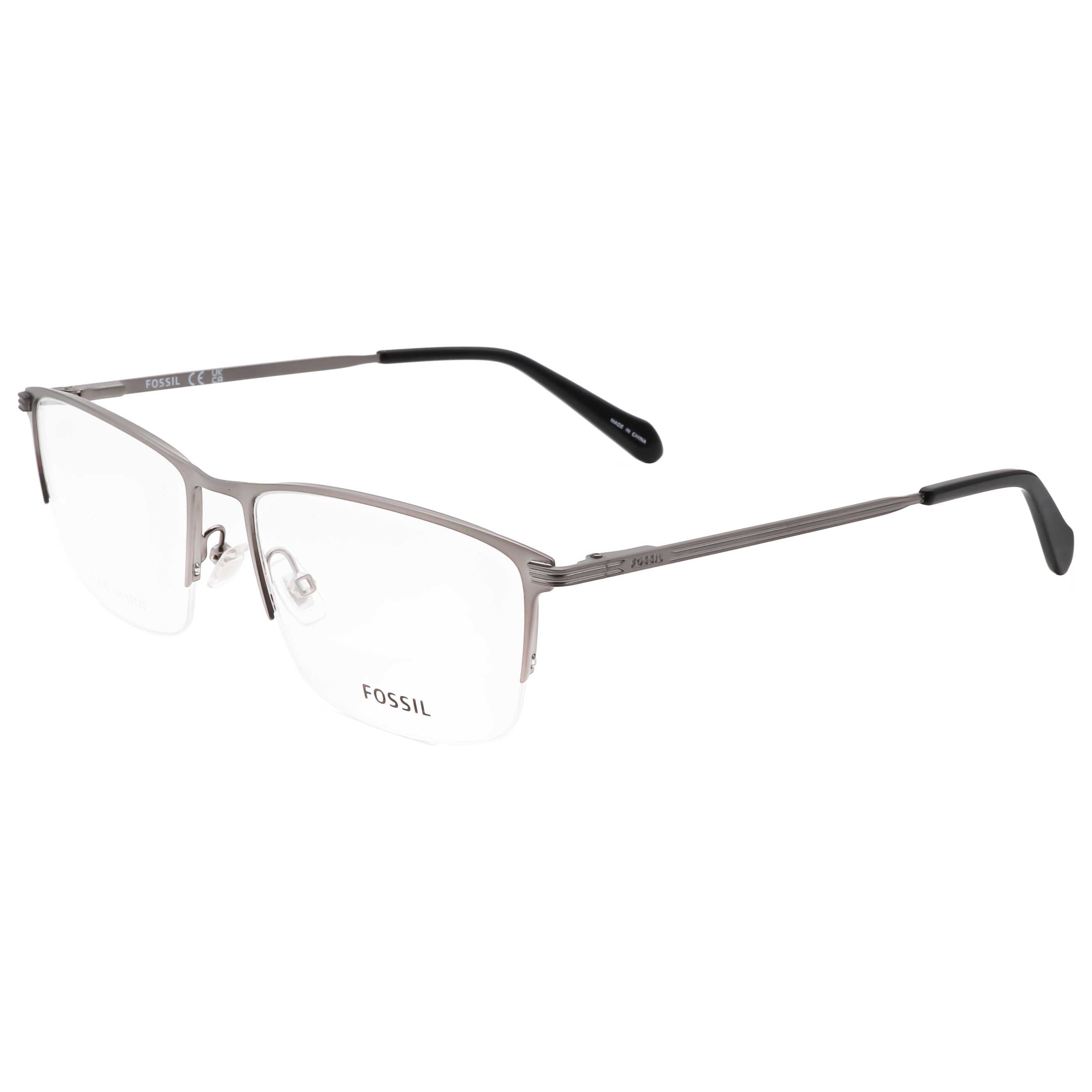 Fossil Men's Eyeglasses FOS7161-G-R80-56