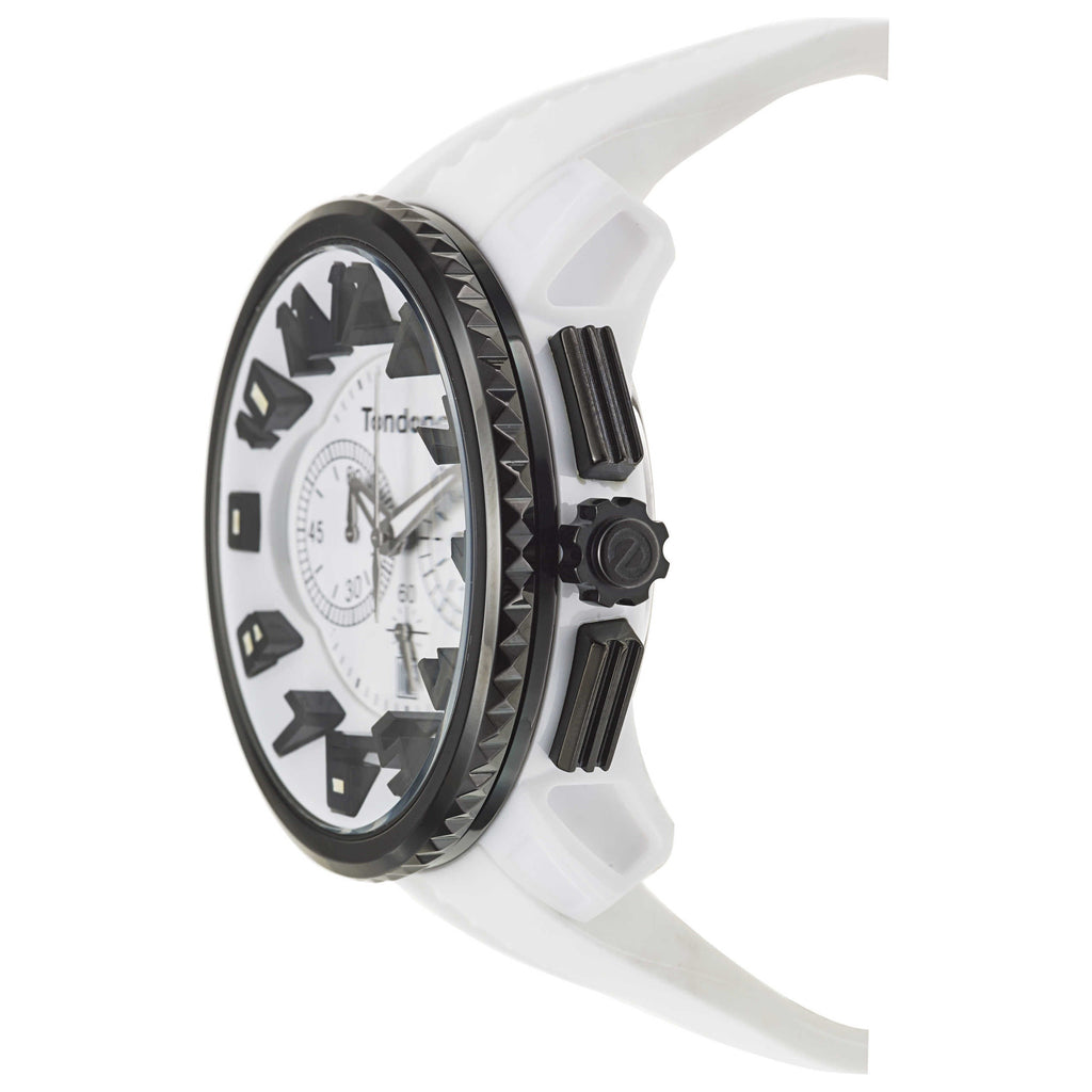 Tendence Gulliver Round Black & White Men's Watch 02046017