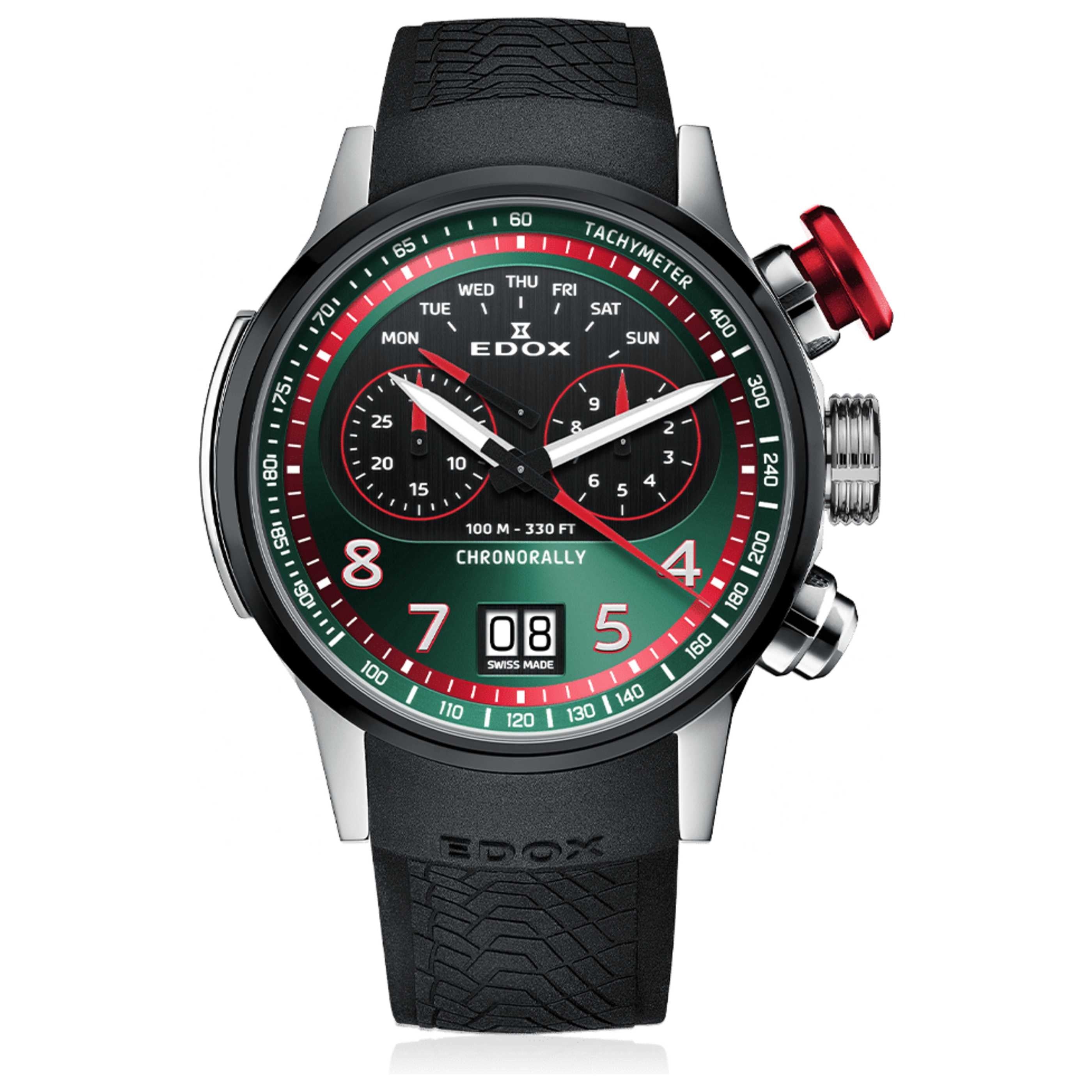 Edox Chronorally Men's Watch 38001-TINNR-VR