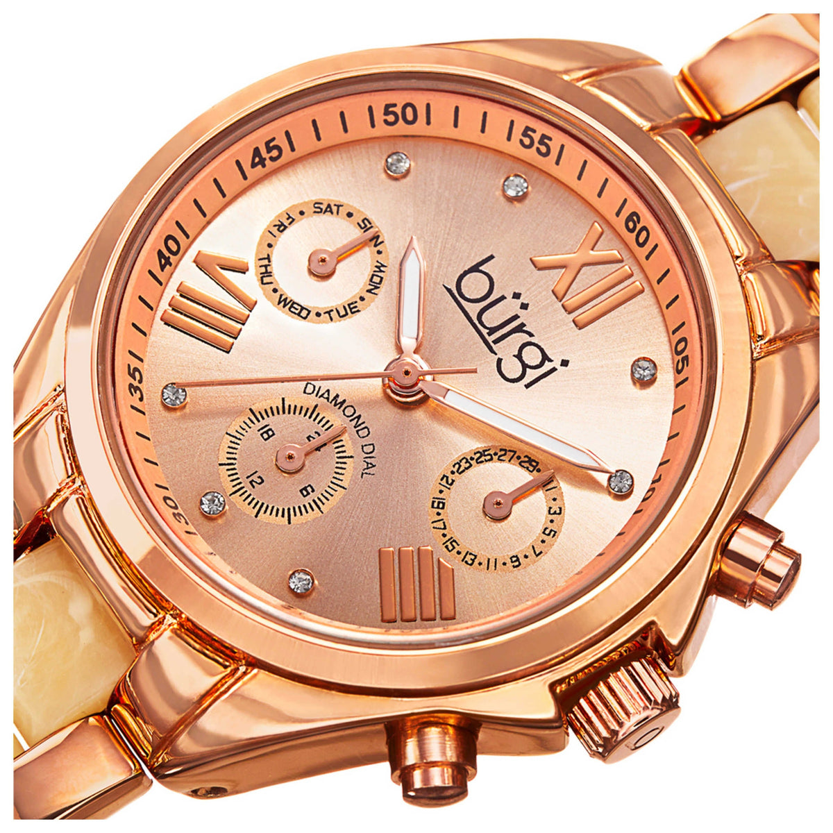 Burgi Women's Watch BUR130RGW