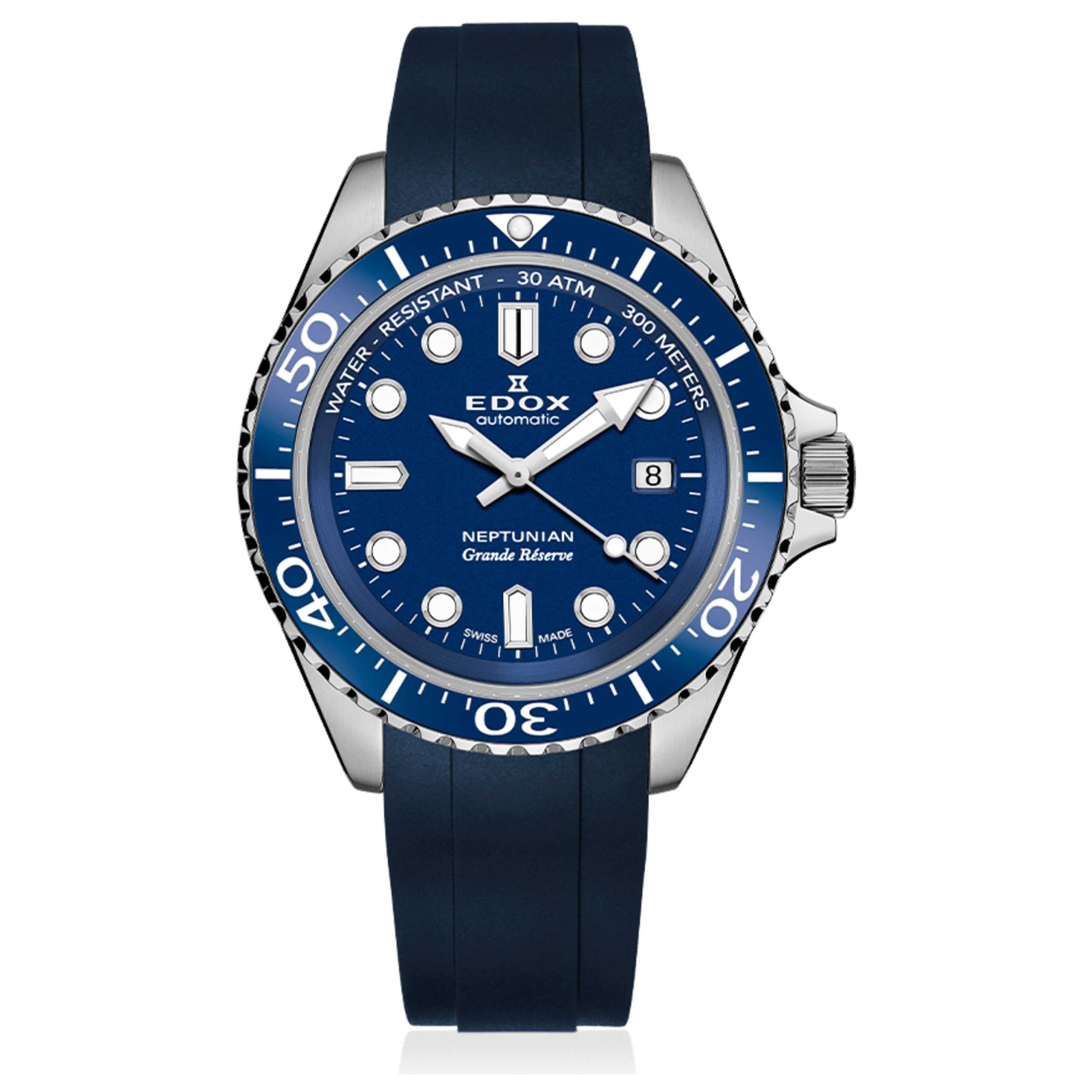 Edox Neptunian Men's Watch 80801-3BUCAB-BUIN